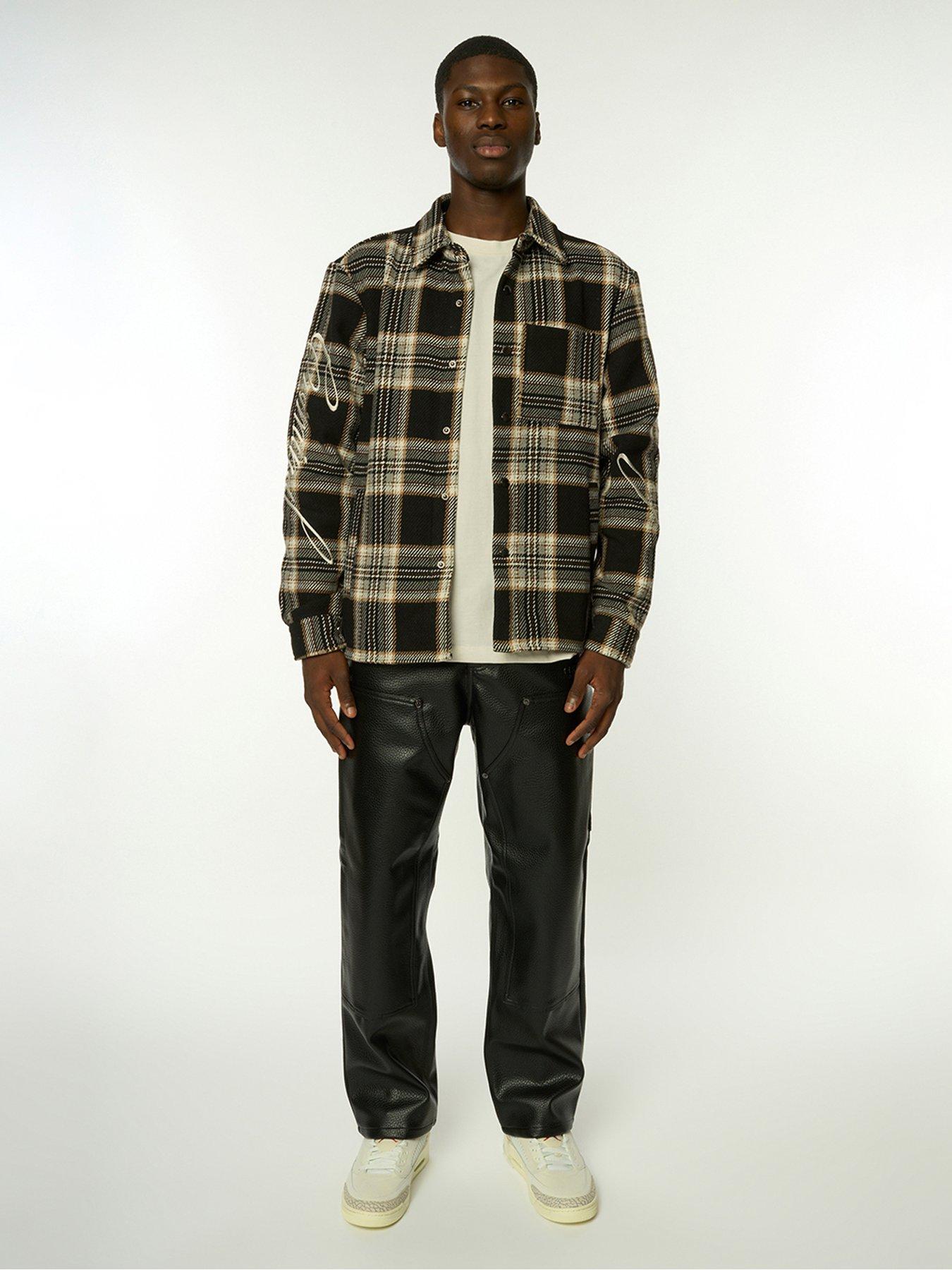 criminal-damage-criminal-damage-drop-shoulder-flannel-shirt-check