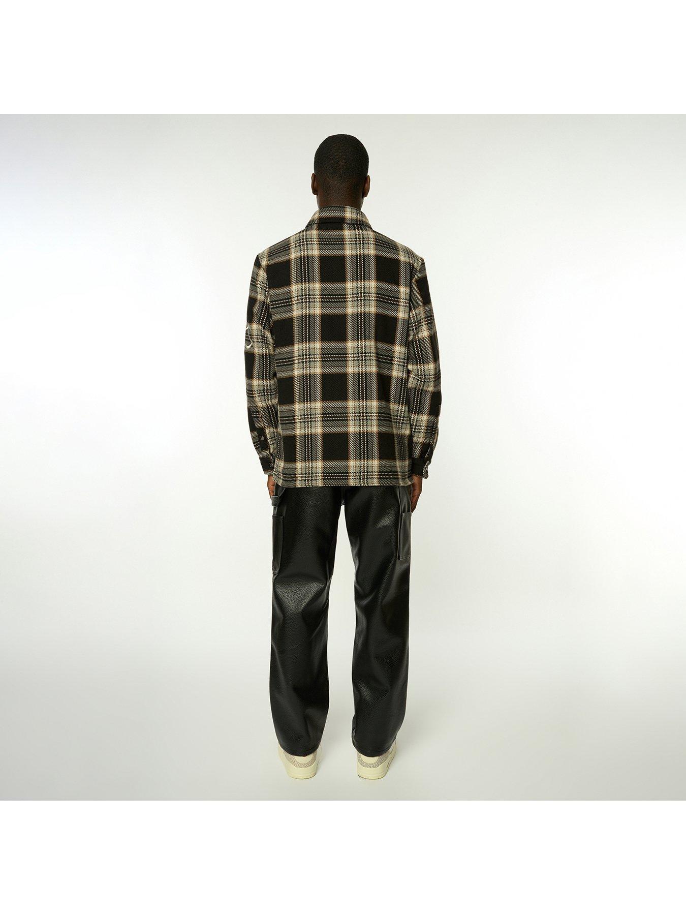 criminal-damage-criminal-damage-drop-shoulder-flannel-shirt-checkstillFront