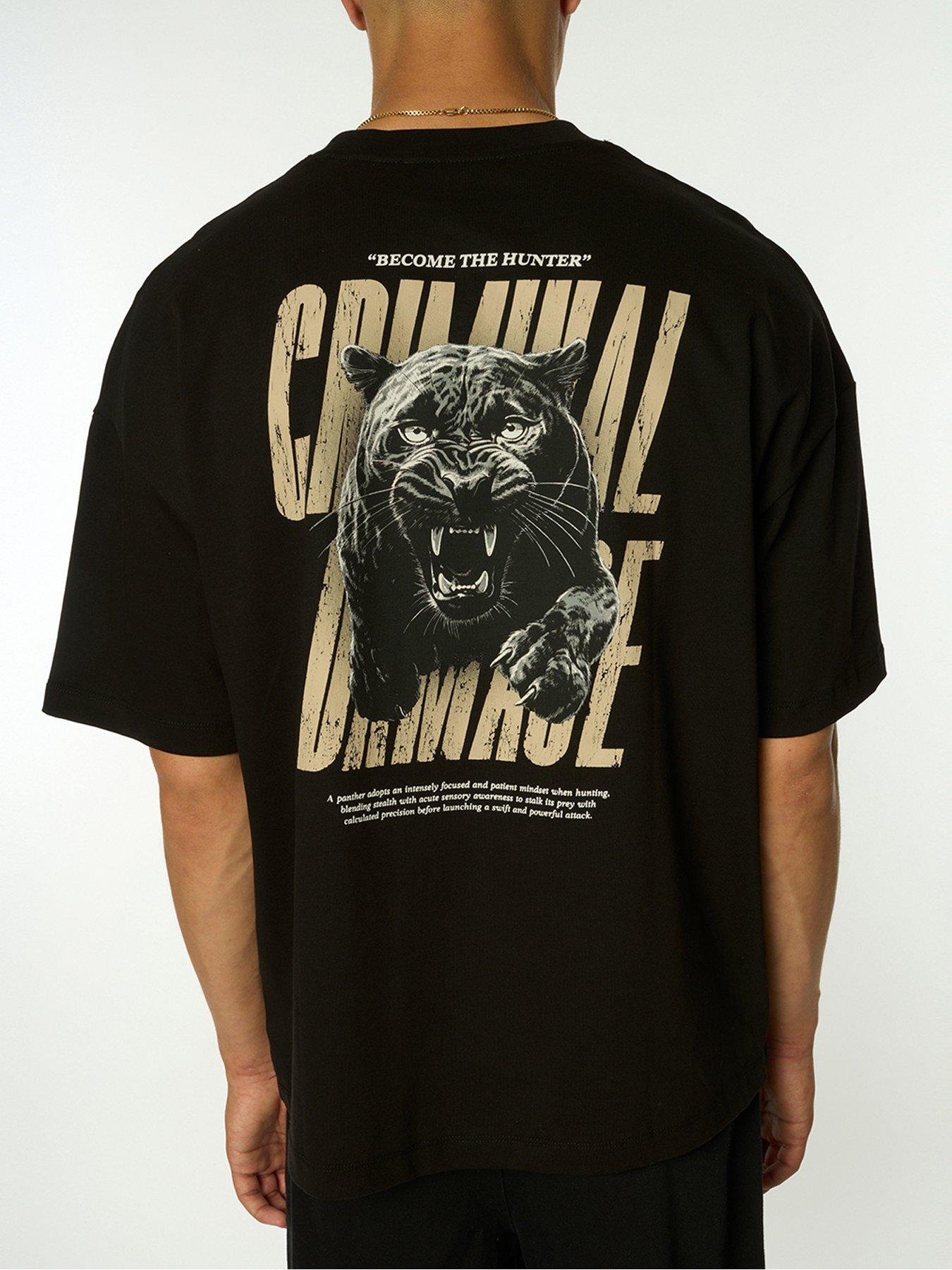 criminal-damage-hunter-t-shirt-black