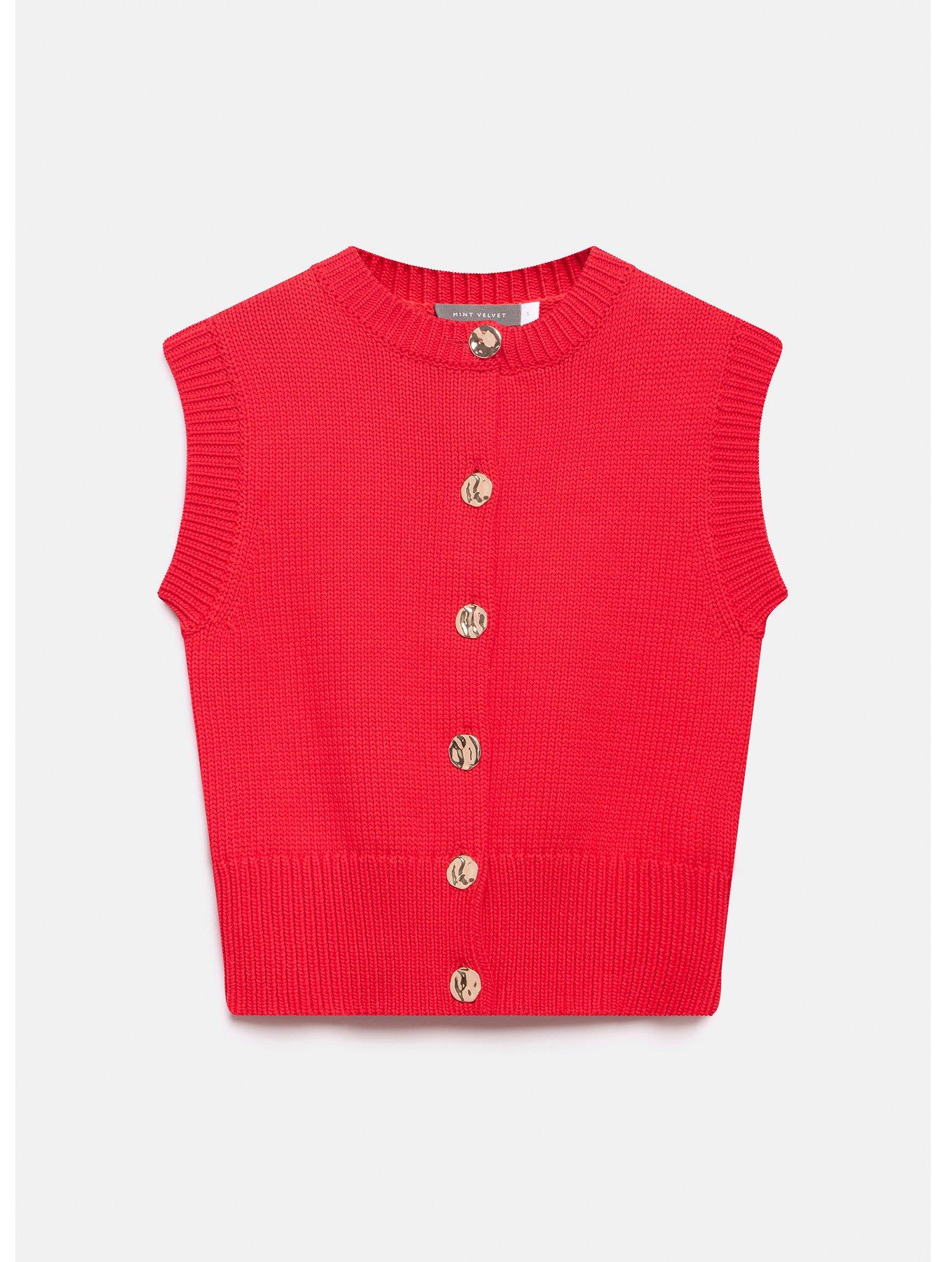 mint-velvet-red-cotton-knit-topdetail