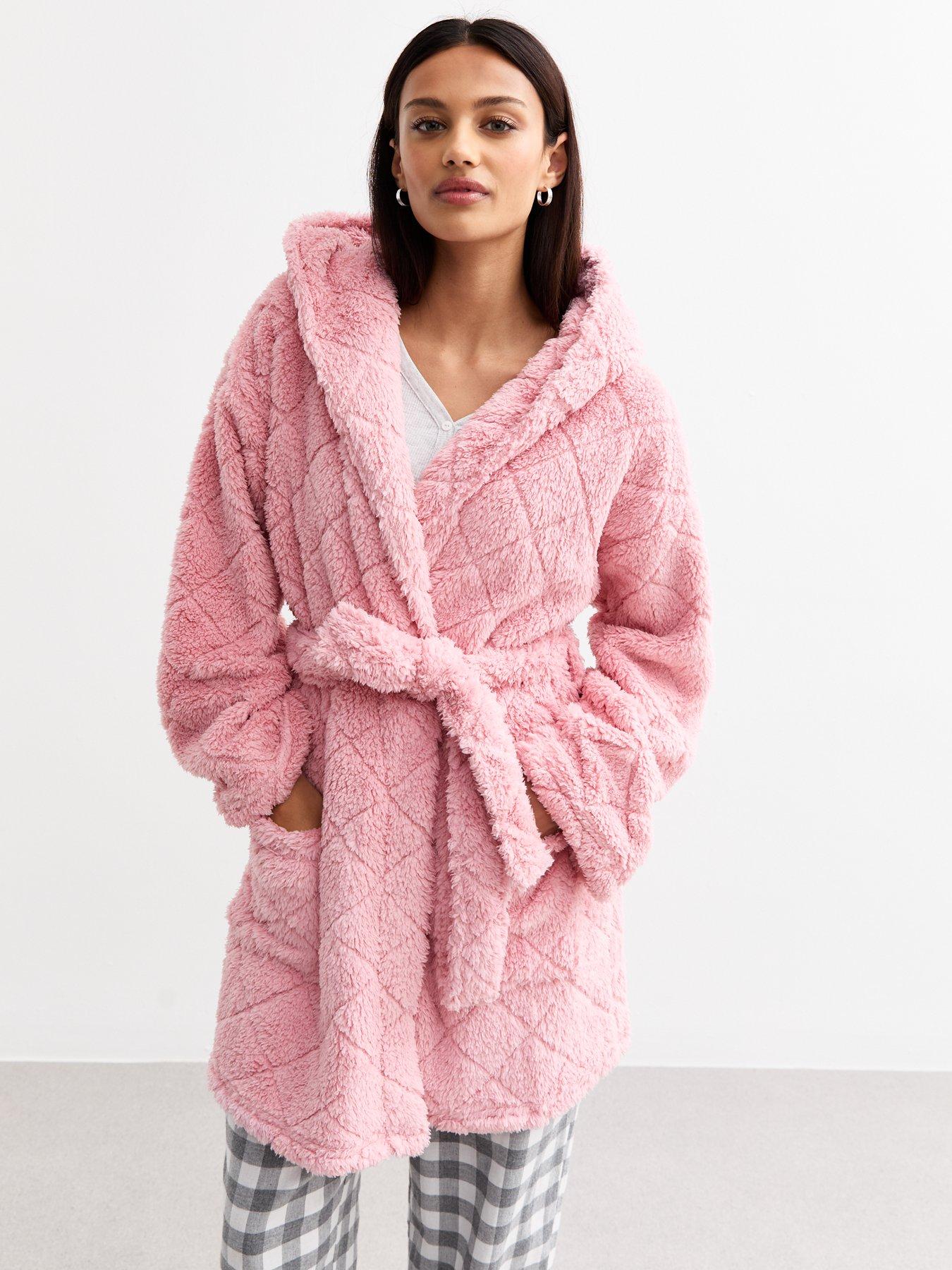 new-look-pink-quilted-diamond-dressing-gown