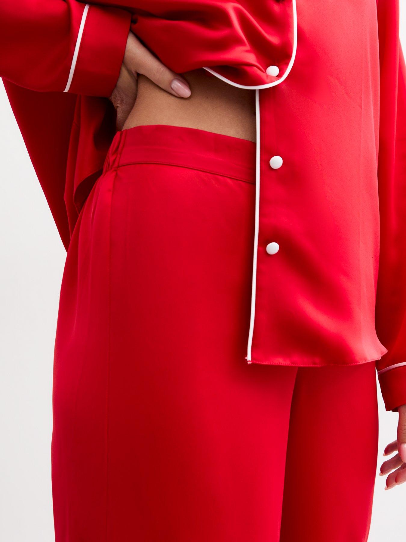 new-look-red-satin-revere-pyjama-setoutfit