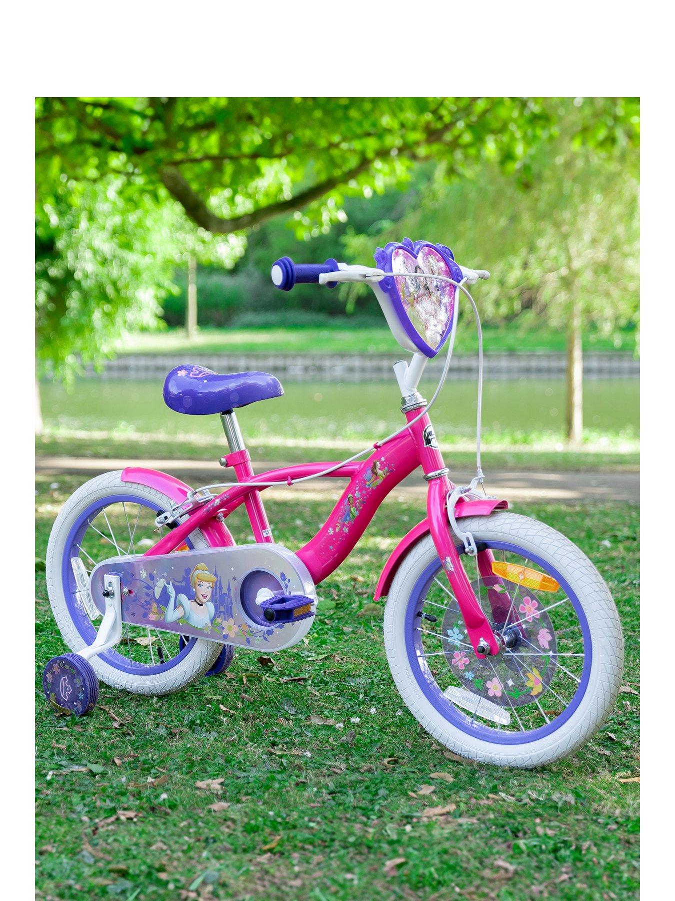 Princess bike training wheels online