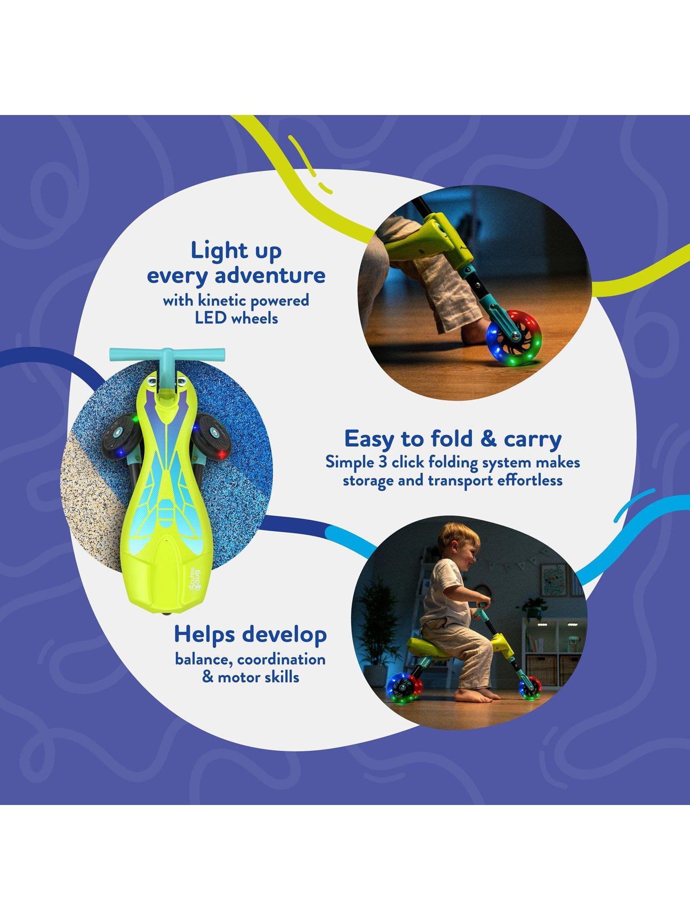 Image 5 of 8 of Scuttlebug Scuttlebug Firefly with Light Up Wheels