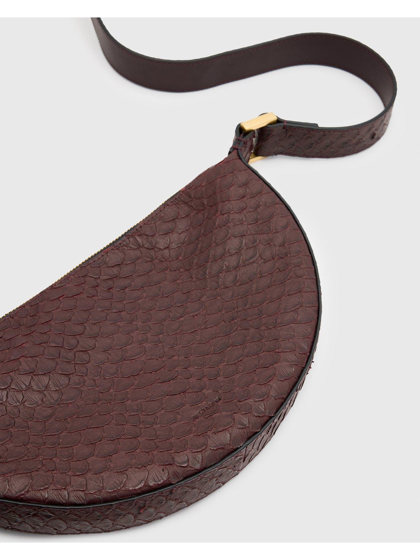 allsaints-half-moon-snake-effect-leather-bagstillFront