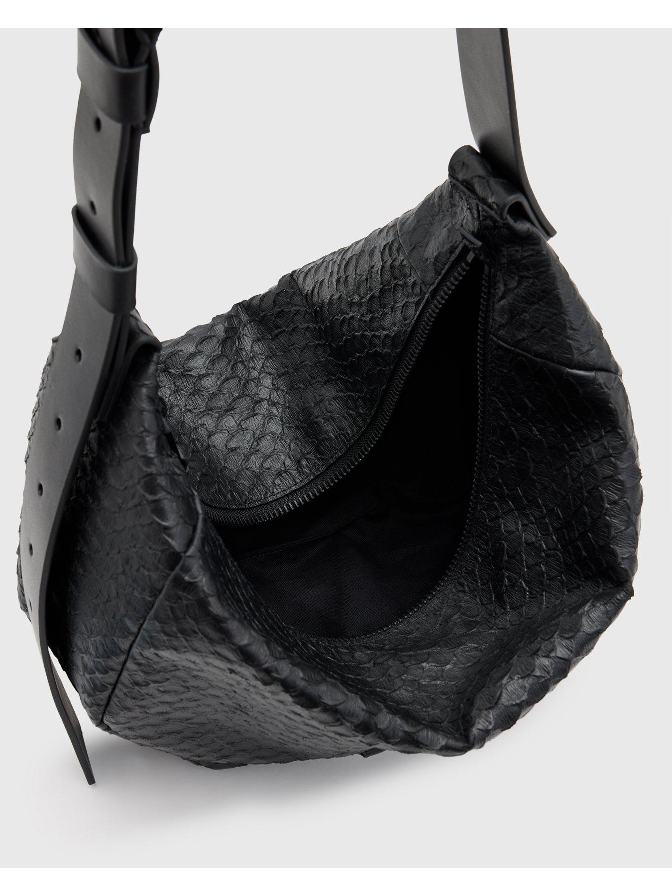 allsaints-madea-snake-textured-shoulder-bag-blackdetail