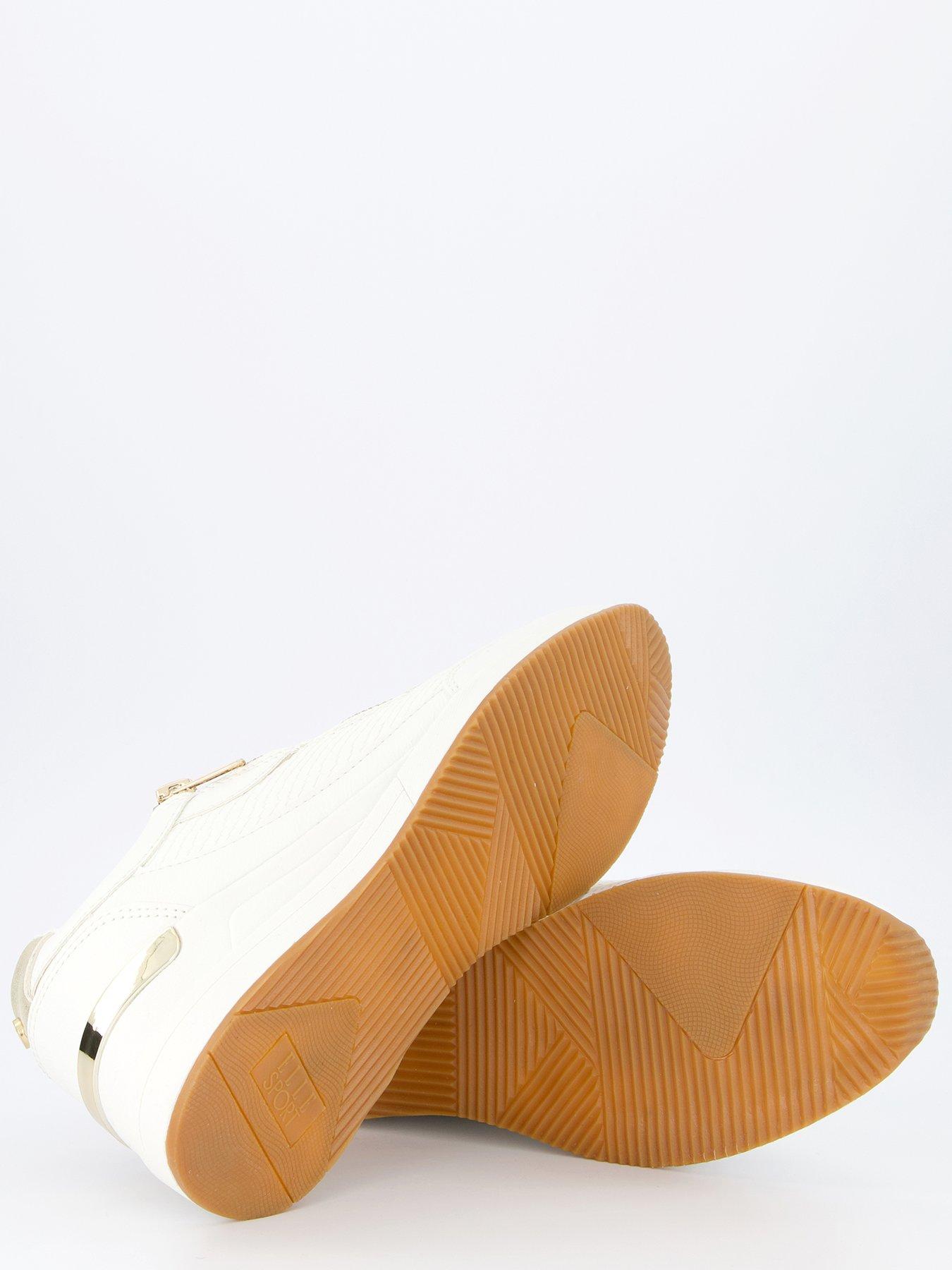 Image 4 of 7 of Elle Sport Wedge Trainer &ndash; White