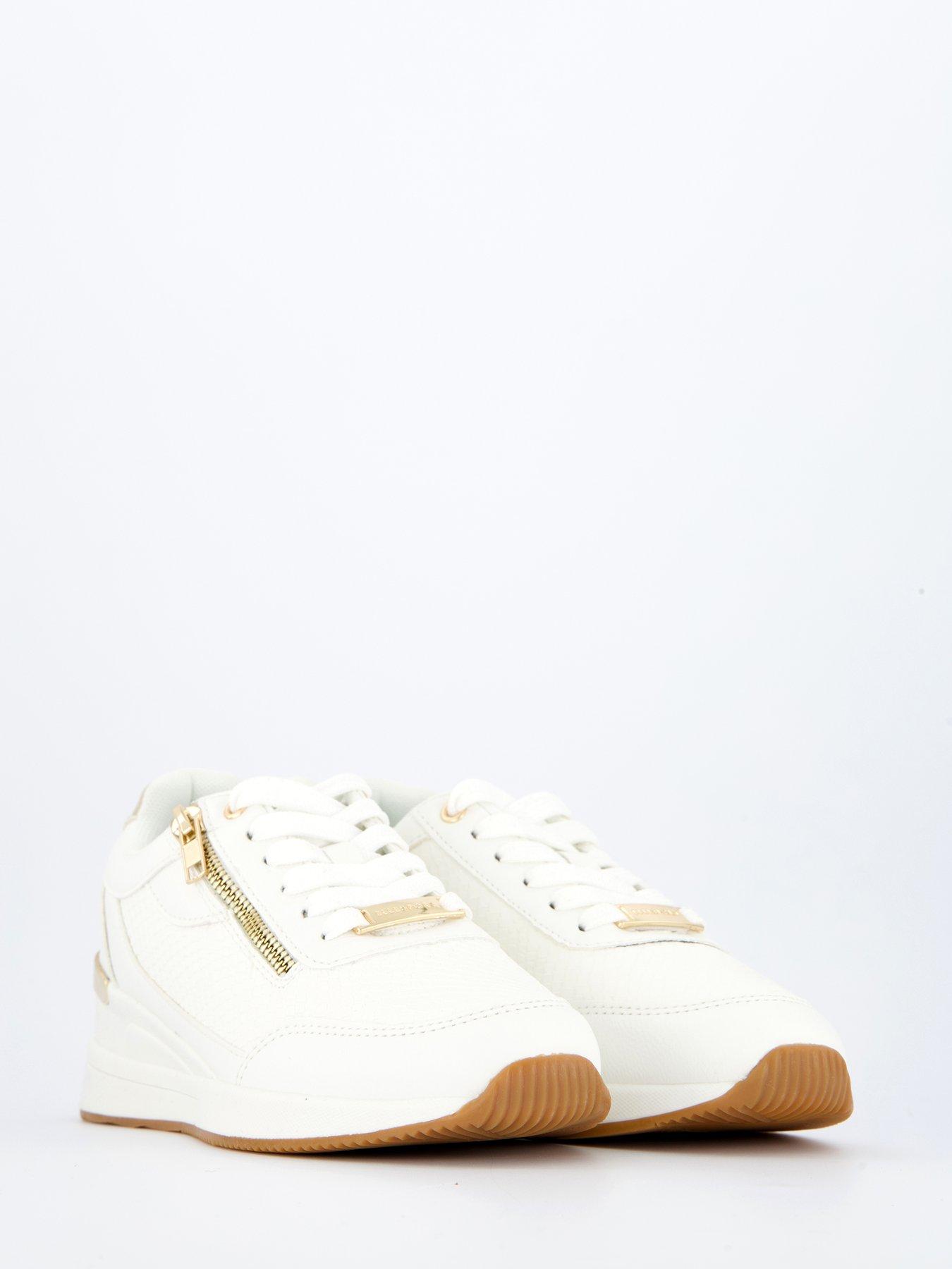 Image 6 of 7 of Elle Sport Wedge Trainer &ndash; White
