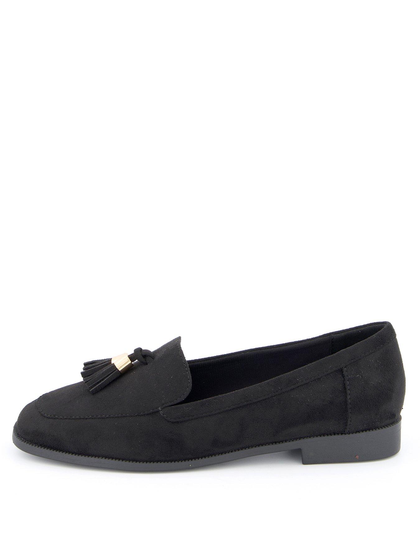 everyday-tassel-loafer-blackstillFront