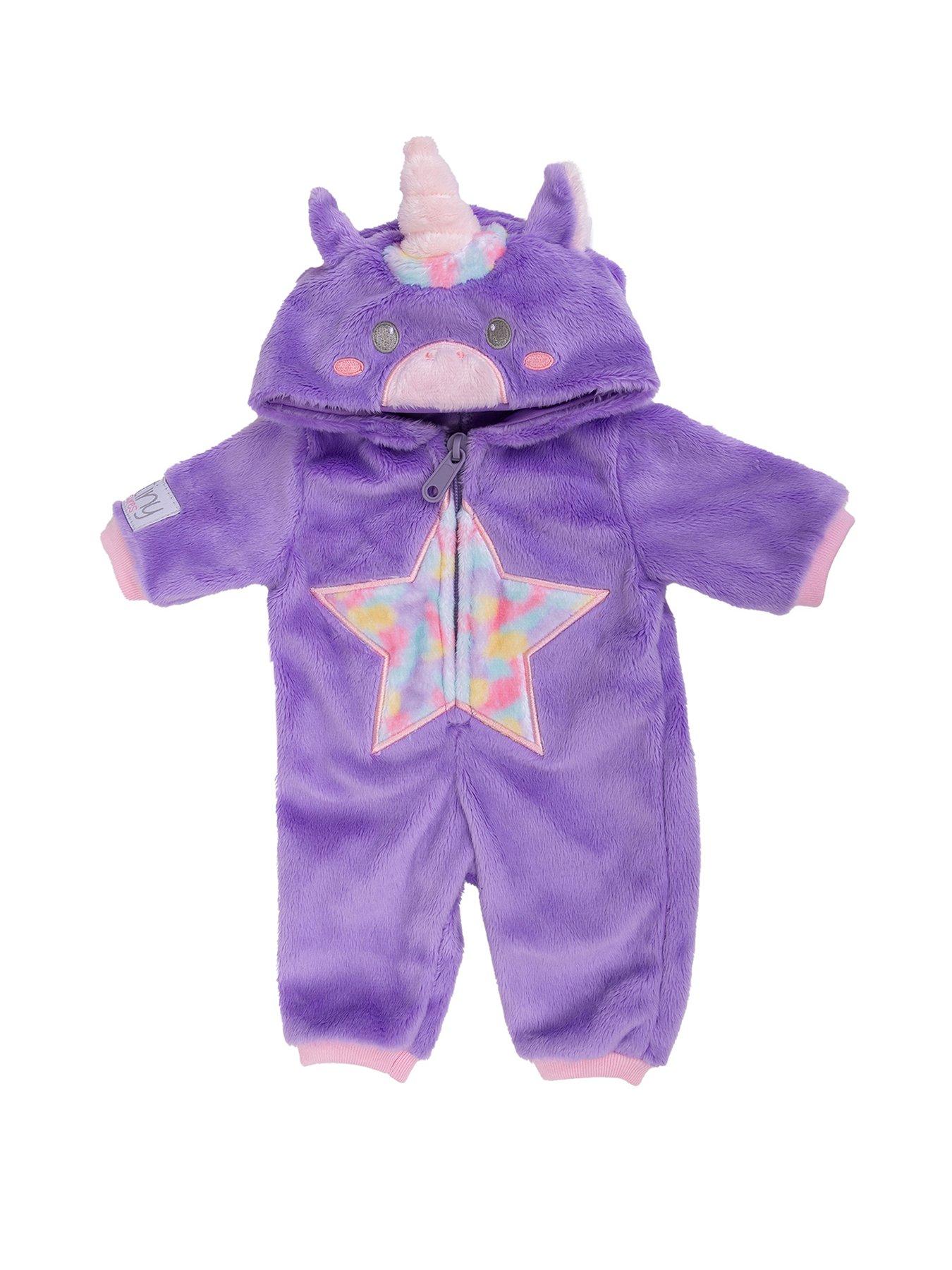 Tiny Treasures Tiny Treasures Unicorn Star All in one Outfit