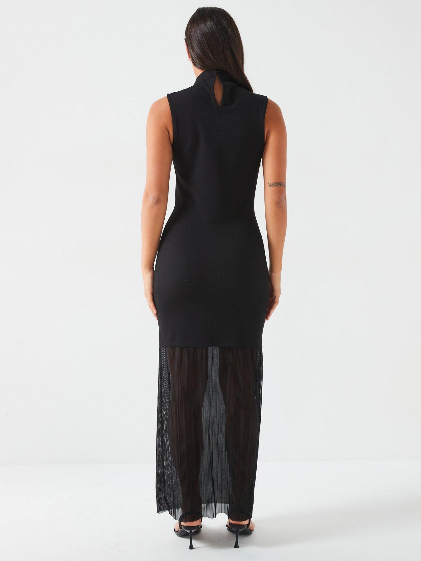 v-by-very-high-neck-ponte-sleeveless-dress-blackstillFront