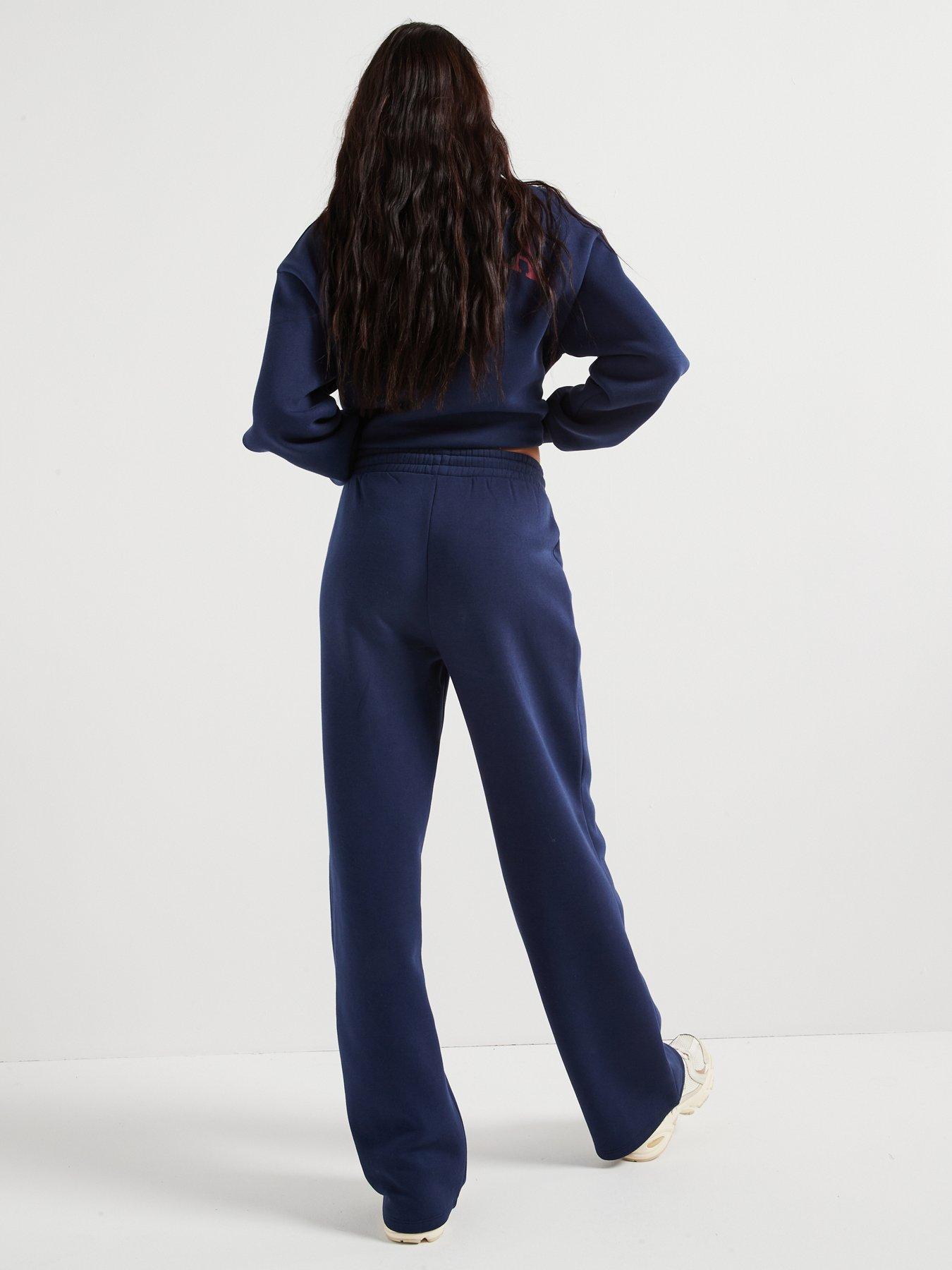 Image 5 of 6 of V by Very Ski Wide Leg Jogger Co-Ord - Navy