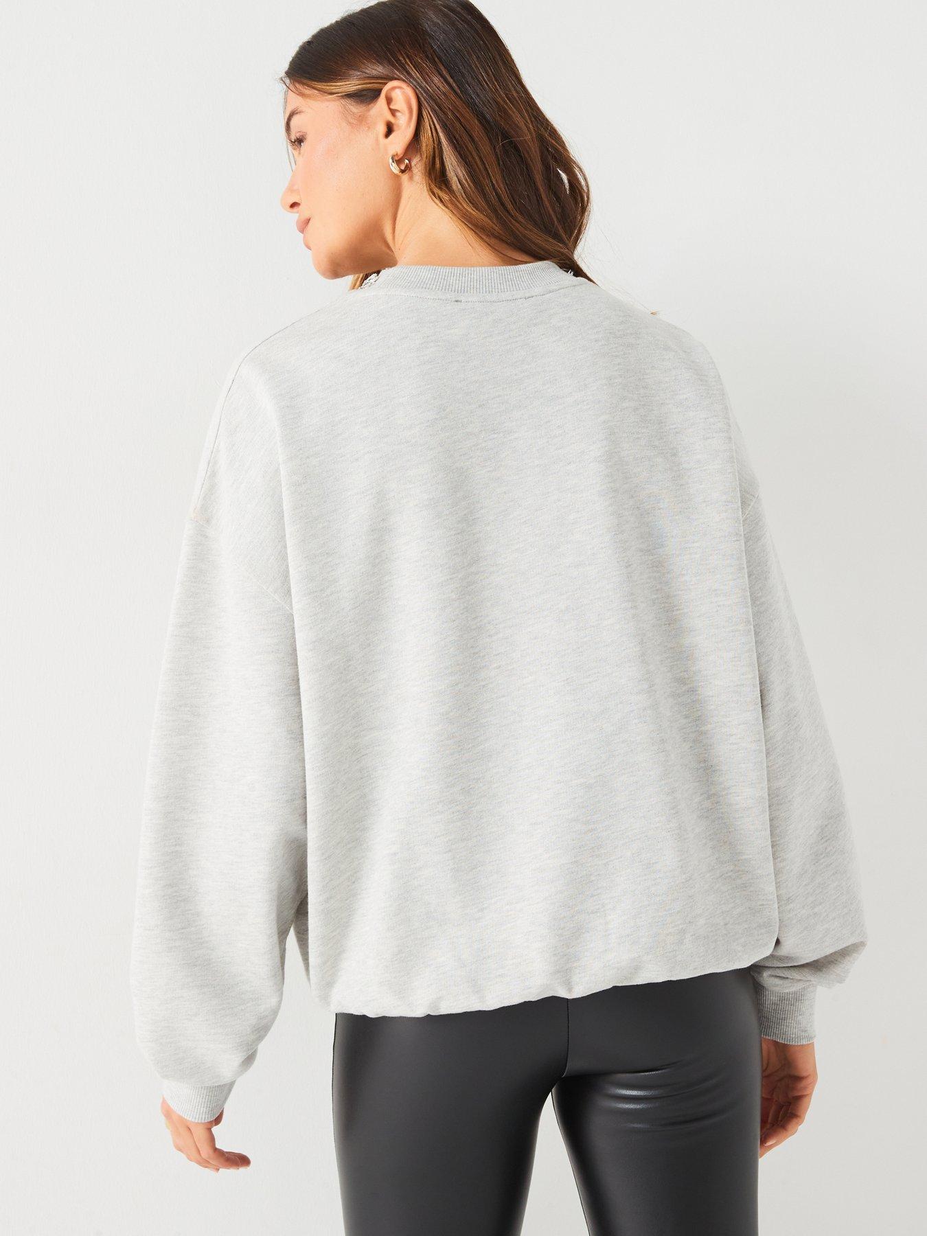 v-by-very-oversizednbspdiamante-trim-sweatshirt-greystillFront