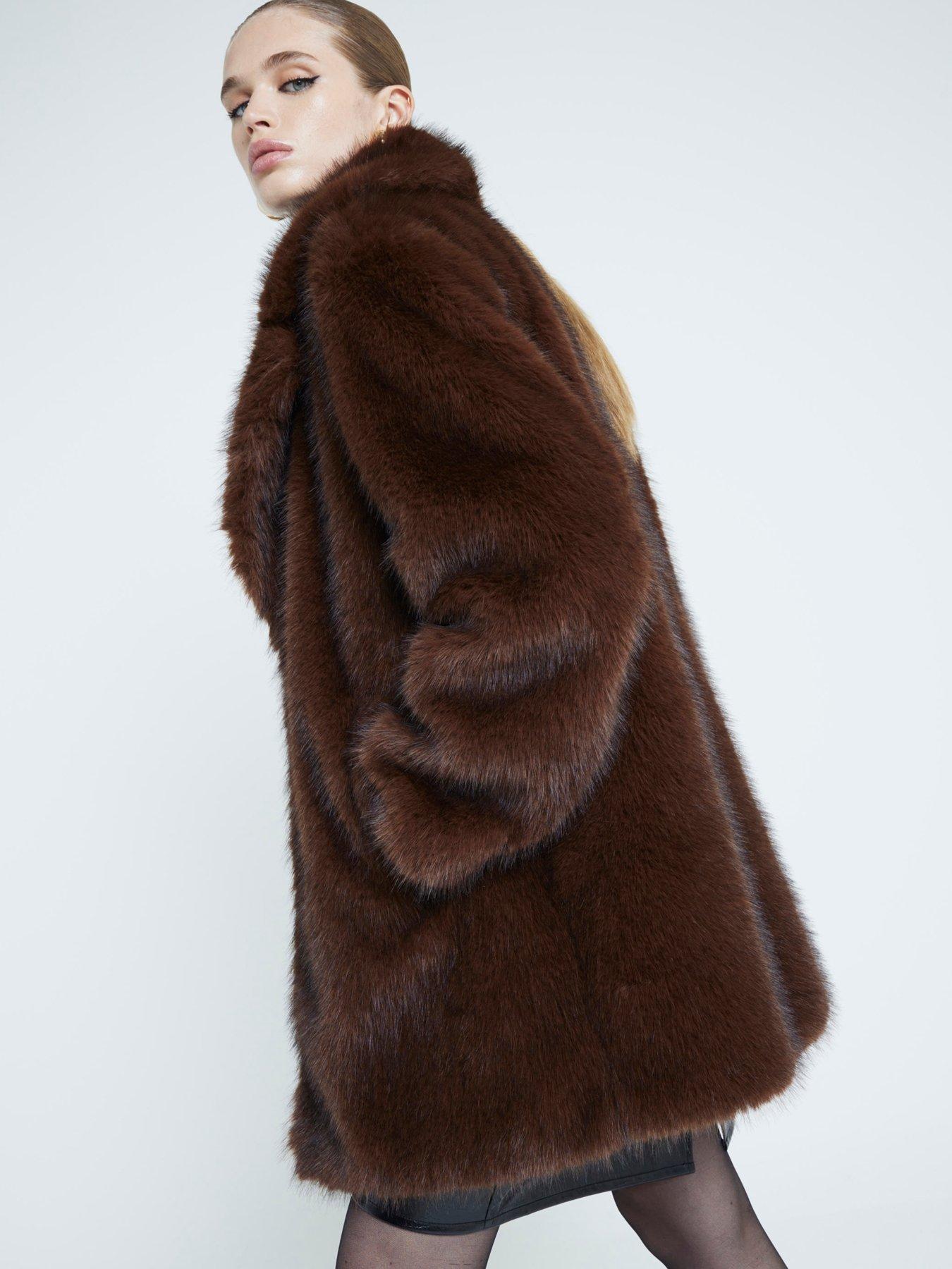 river-island-mid-length-fur-coat-dark-brownstillFront