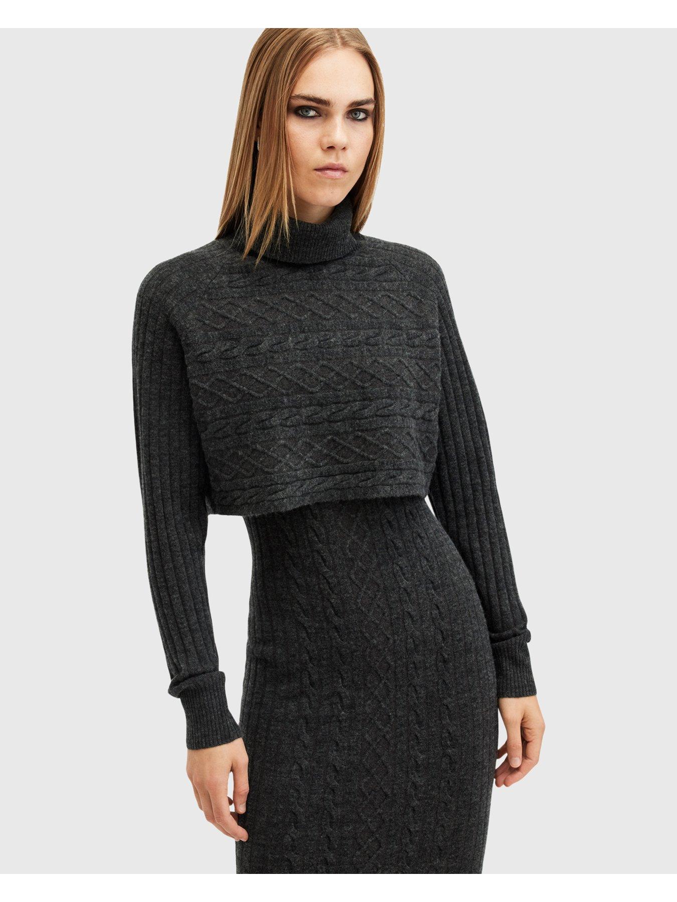 allsaints-muriel-2-in-1-knitted-slim-midi-dress-charcoal-blackdetail