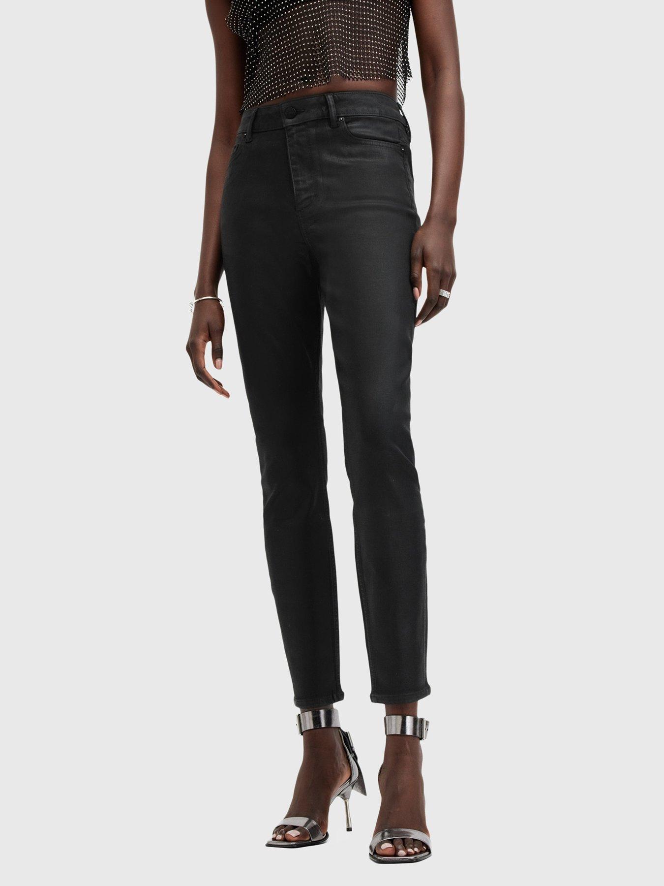 AllSaints Dax Skinny Denim Jeans - Black