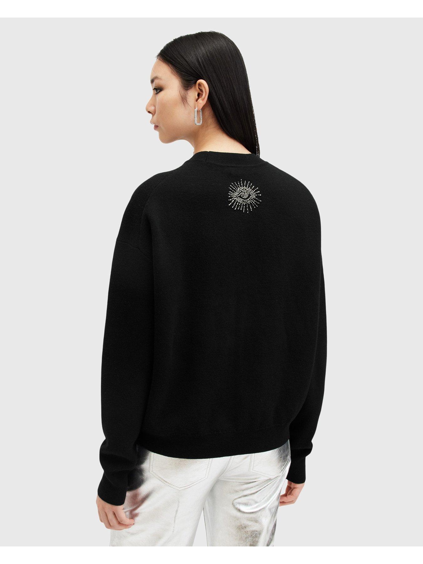 allsaints-serpent-embellished-jumper-blackstillFront