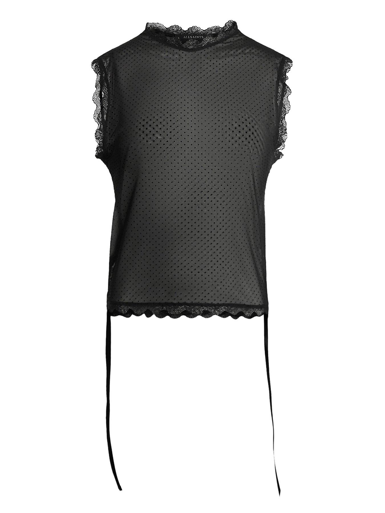 allsaints-adara-polka-dot-tulle-tank-top-blackdetail