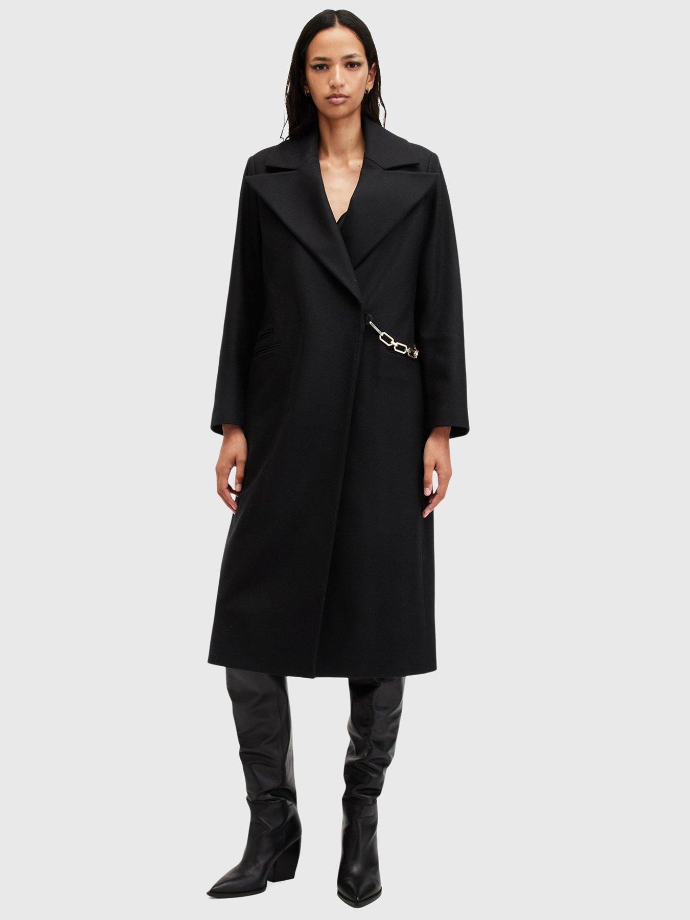 allsaints-simone-detachable-chain-wool-blend-coat-black