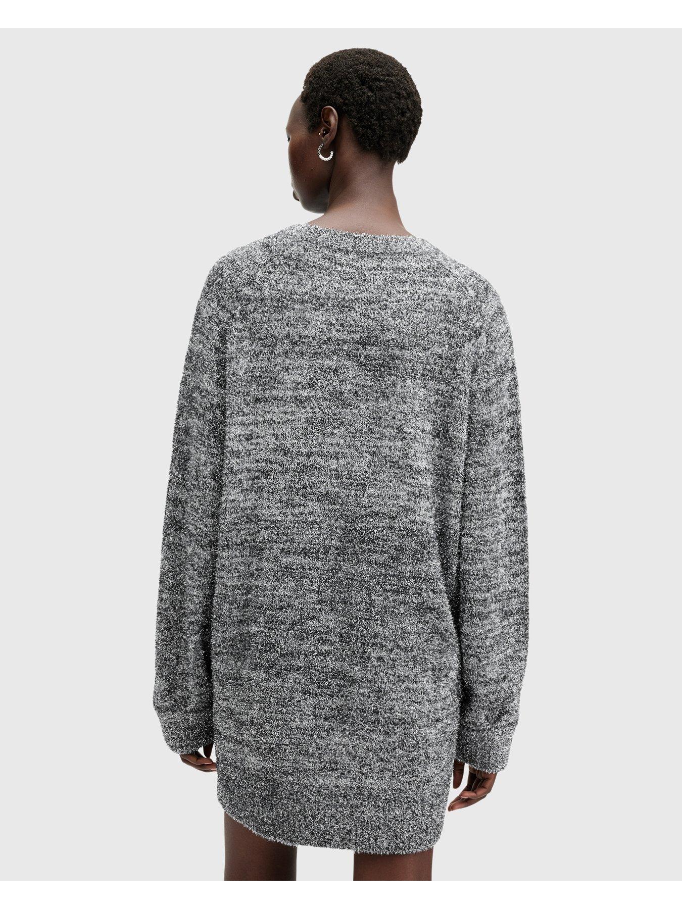 allsaints-dazzle-oversized-jumper-dress-greystillFront