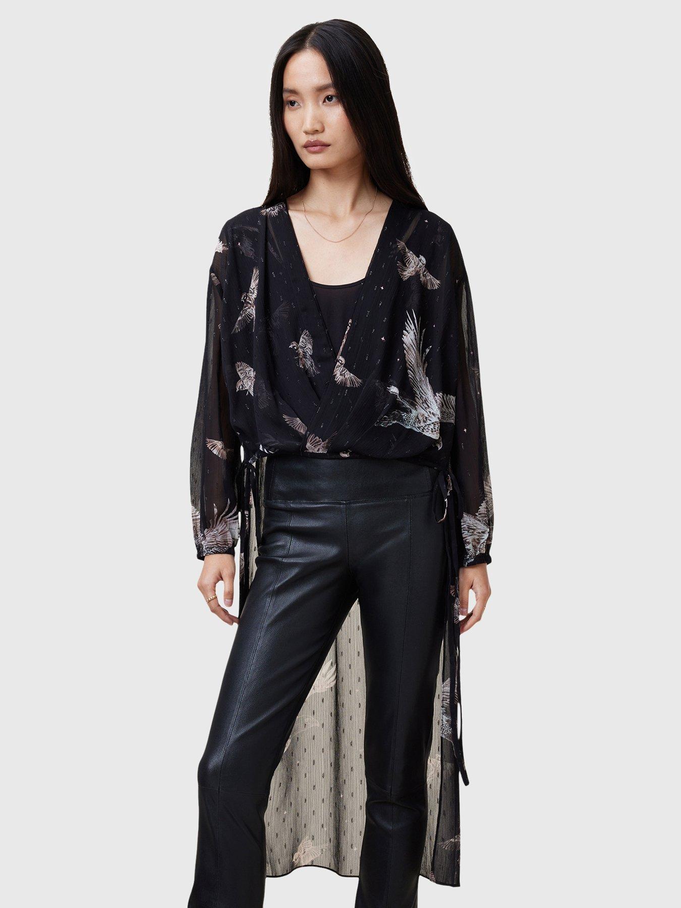 allsaints-avala-printed-draped-top-black