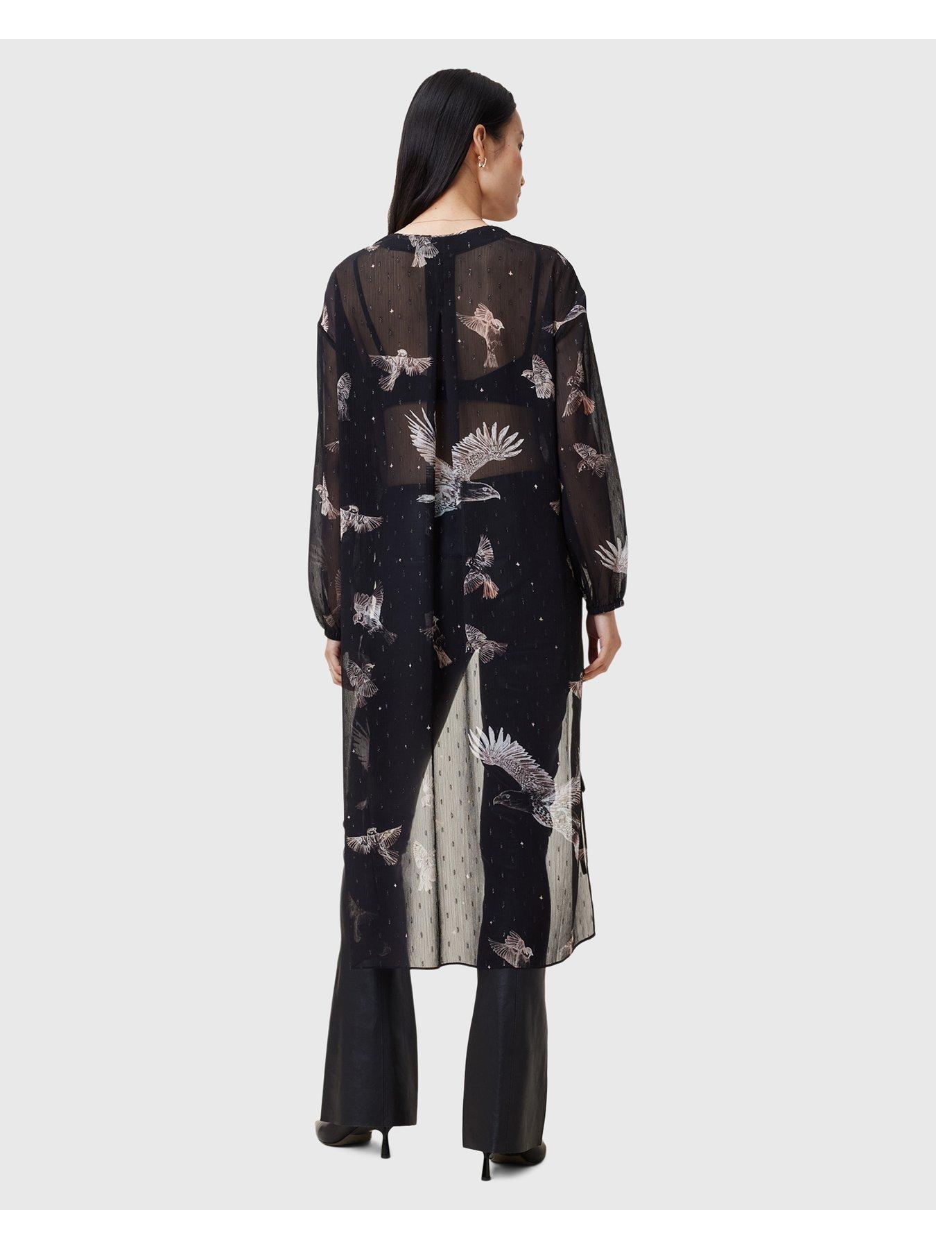 allsaints-avala-printed-draped-top-blackstillFront