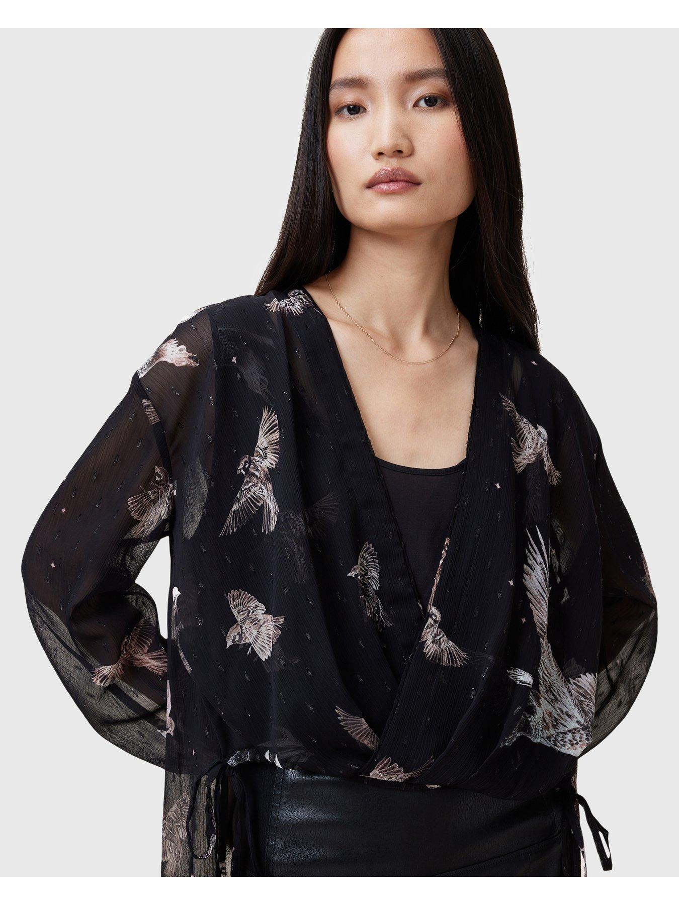 allsaints-avala-printed-draped-top-blackoutfit