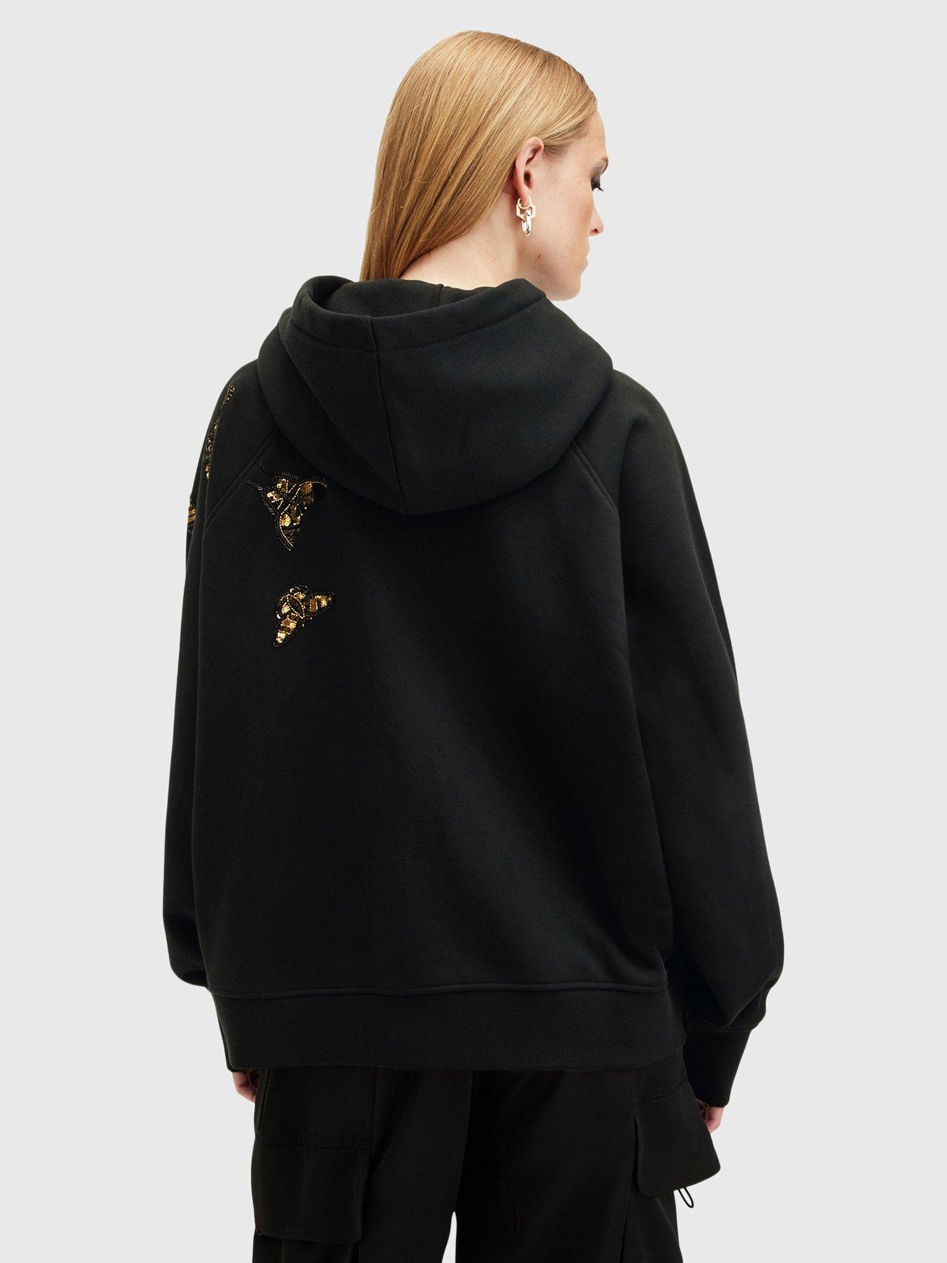 allsaints-talon-butterfly-embellished-hoodie-blackstillFront