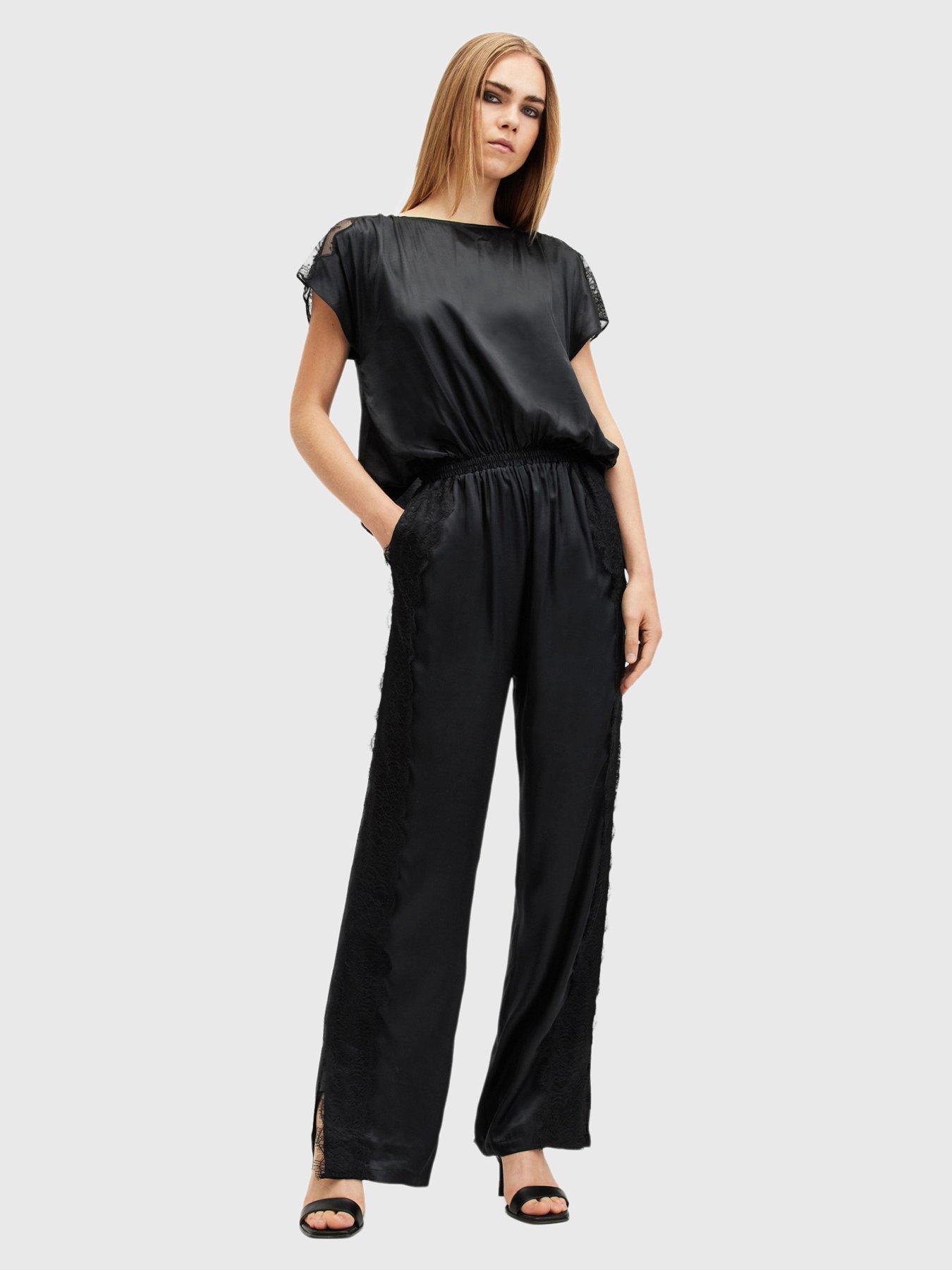 allsaints-mari-silk-blend-lace-trim-jumpsuit-black