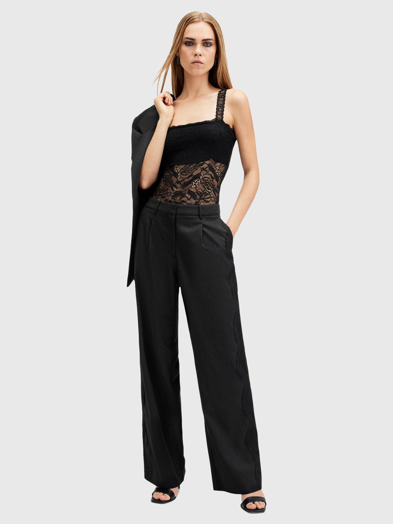 allsaints-lacey-lace-trim-trousers-black