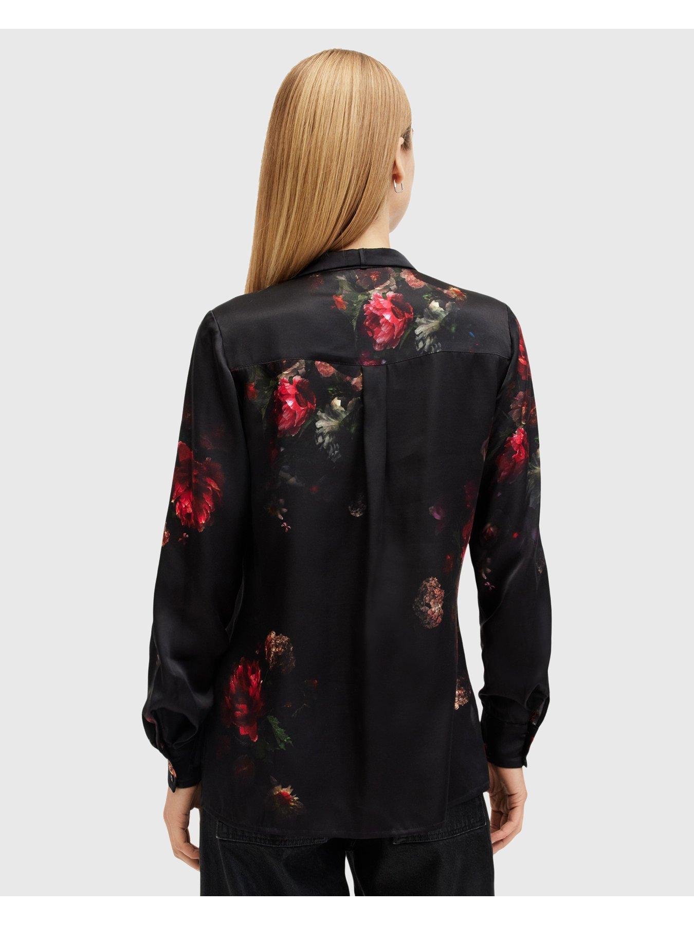 allsaints-toni-silk-blend-printed-shirt-blackstillFront