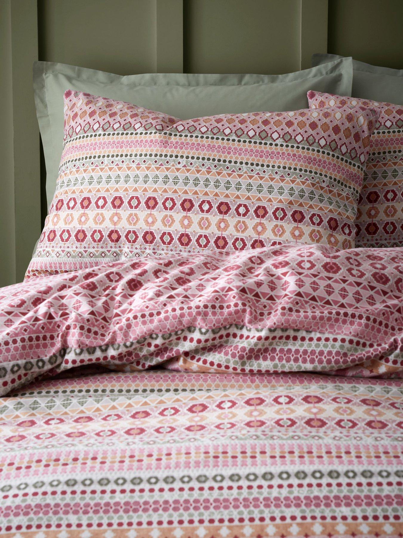 catherine-lansfield-brushed-fairisle-duvet-set--kingdetail