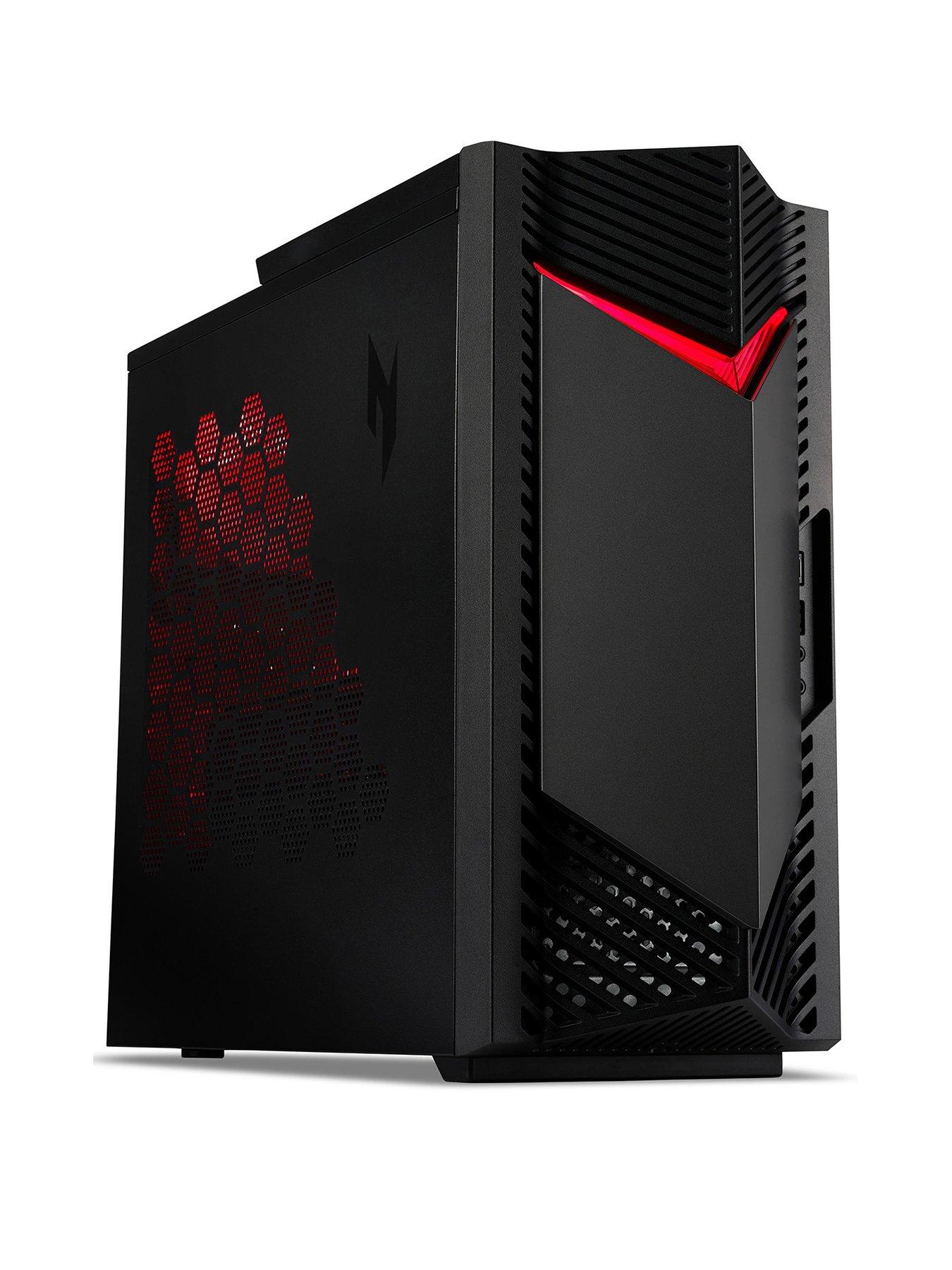 undefined Acer Nitro Gaming Desktop - GeFroce RTX 4060 - Intel Core i5-13400F - 16GB RAM - 512GB SSD - Black