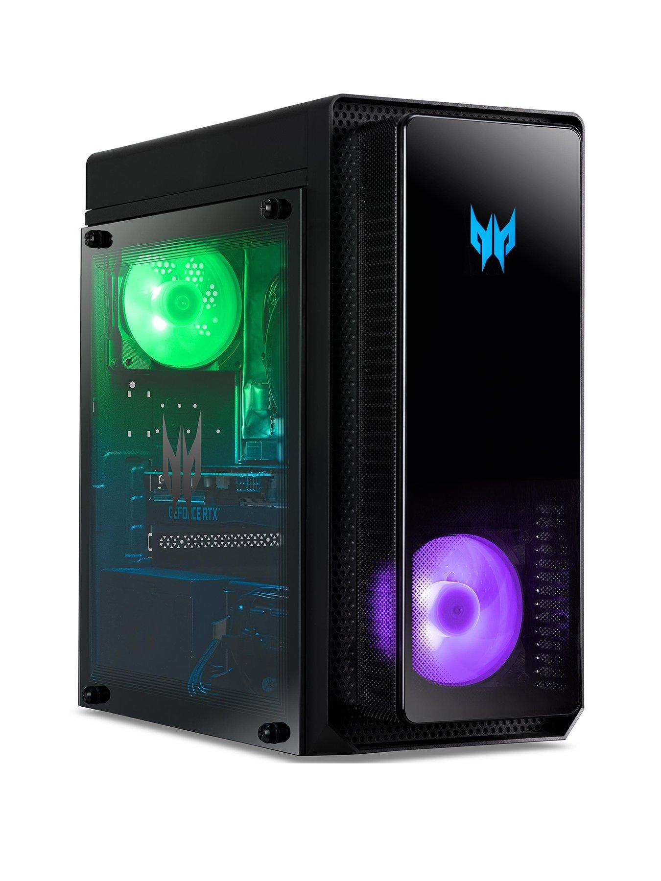 undefined Acer Predator Gaming Desktop - GeForce RTX 4070 Super - Intel Core i7-14700F - 16GB RAM - 1TB SSD - Black