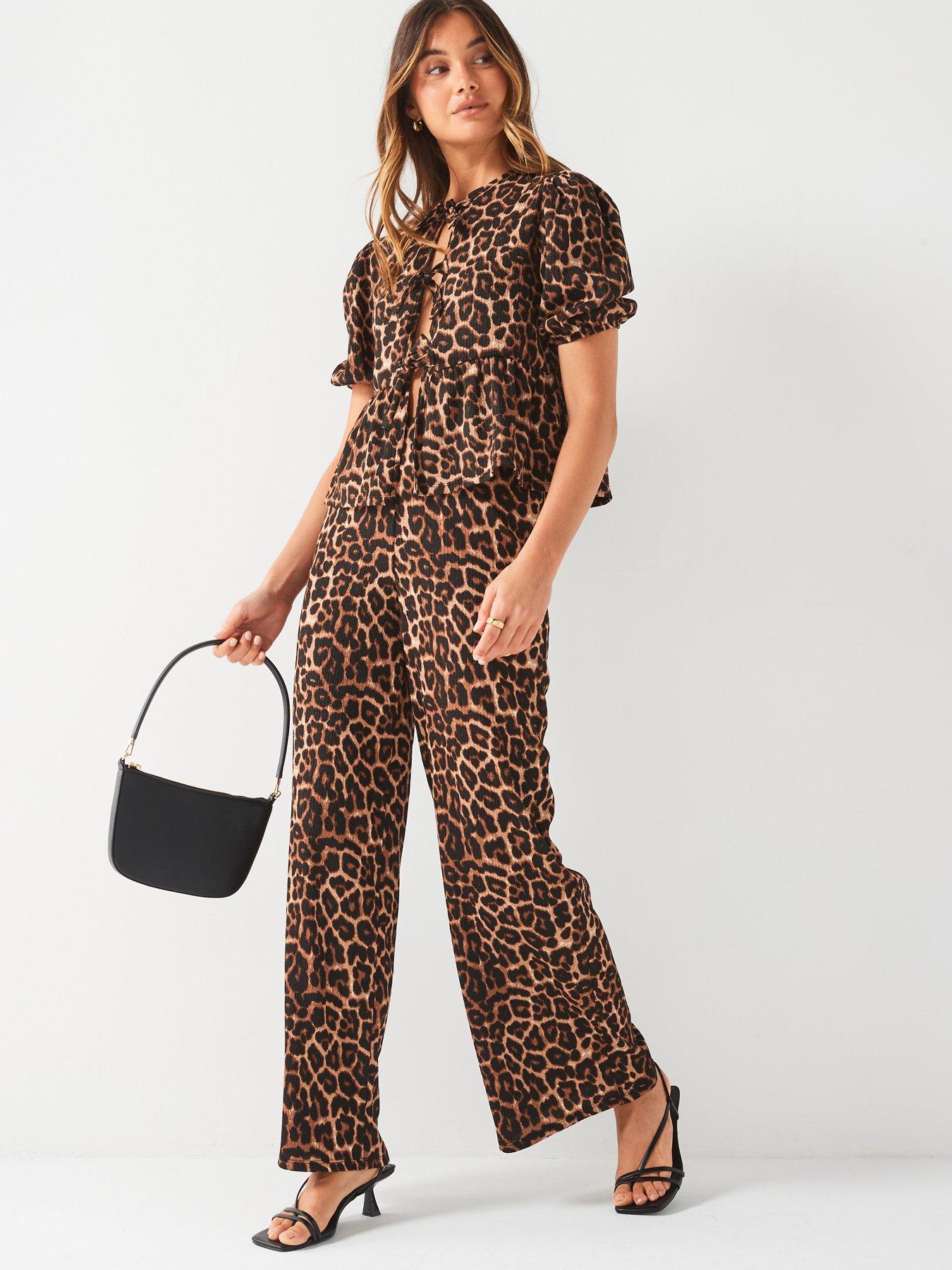 v-by-very-puff-sleeve-tie-detail-top-co-ord-animal-printback