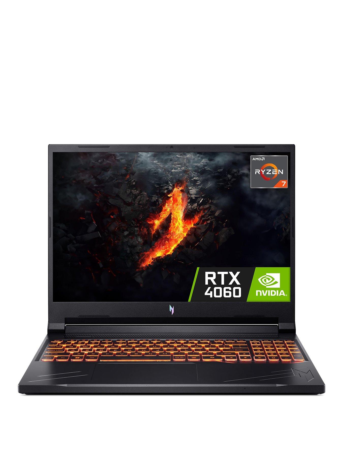 undefined Acer Nitro V 16 Gaming Laptop - GeForce RTX 4060 - AMD Ryzen 7 8845HS - 16GB RAM - 512GB SSD - 16in - Black