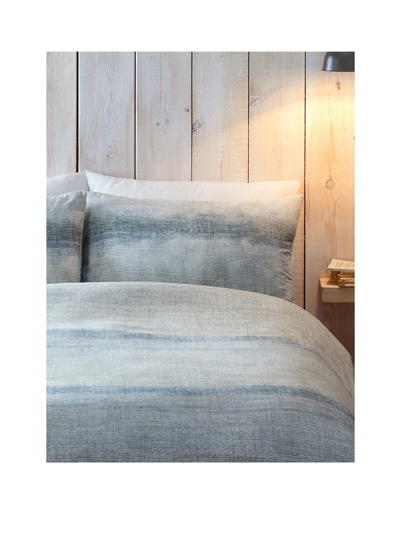 Image 2 of 5 of Appletree Anson 100% Brushed Cotton Stripe Duvet Set