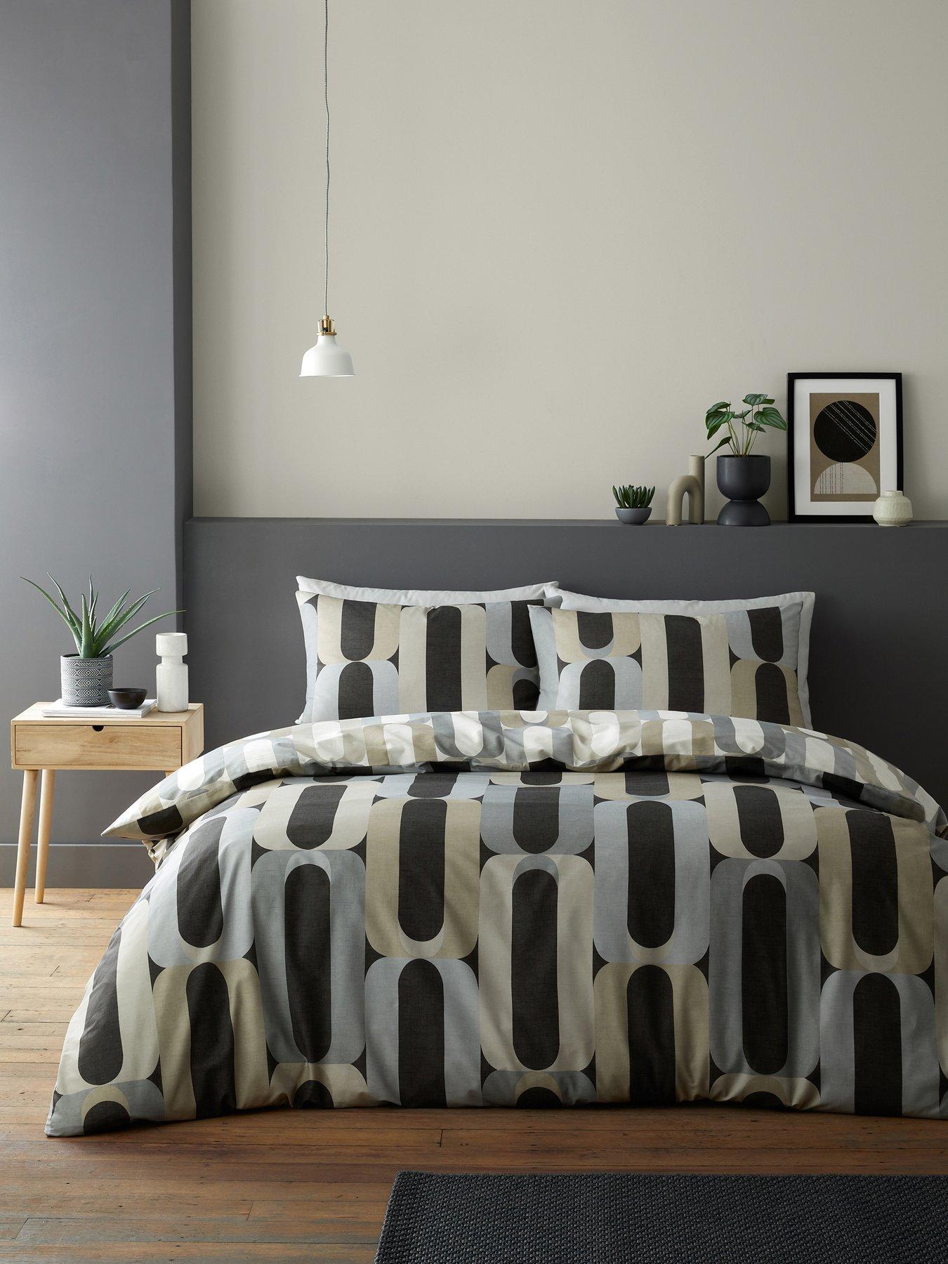 fusion-orea-easycare-duvet-cover-set-charcoal