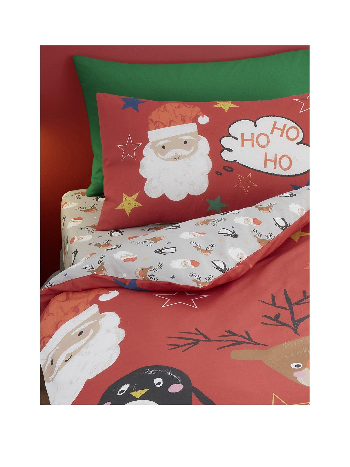 bedlam-ho-ho-ho-reversible-duvet-set-redstillFront