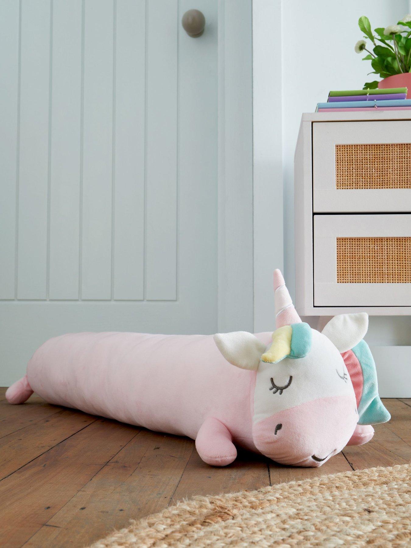 catherine-lansfield-cuddle-friends-unicorn-cushion-pinkoutfit