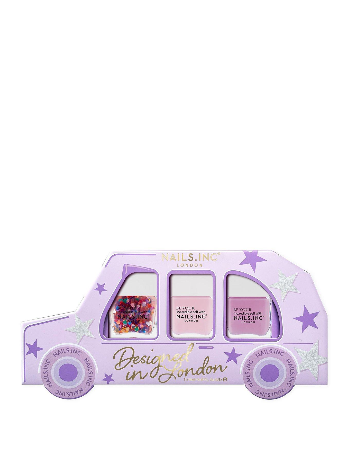 Nails Inc Nails Inc Nails INC Mani Calling (London Taxi) Gift Set 3x14ml (Worth £24)