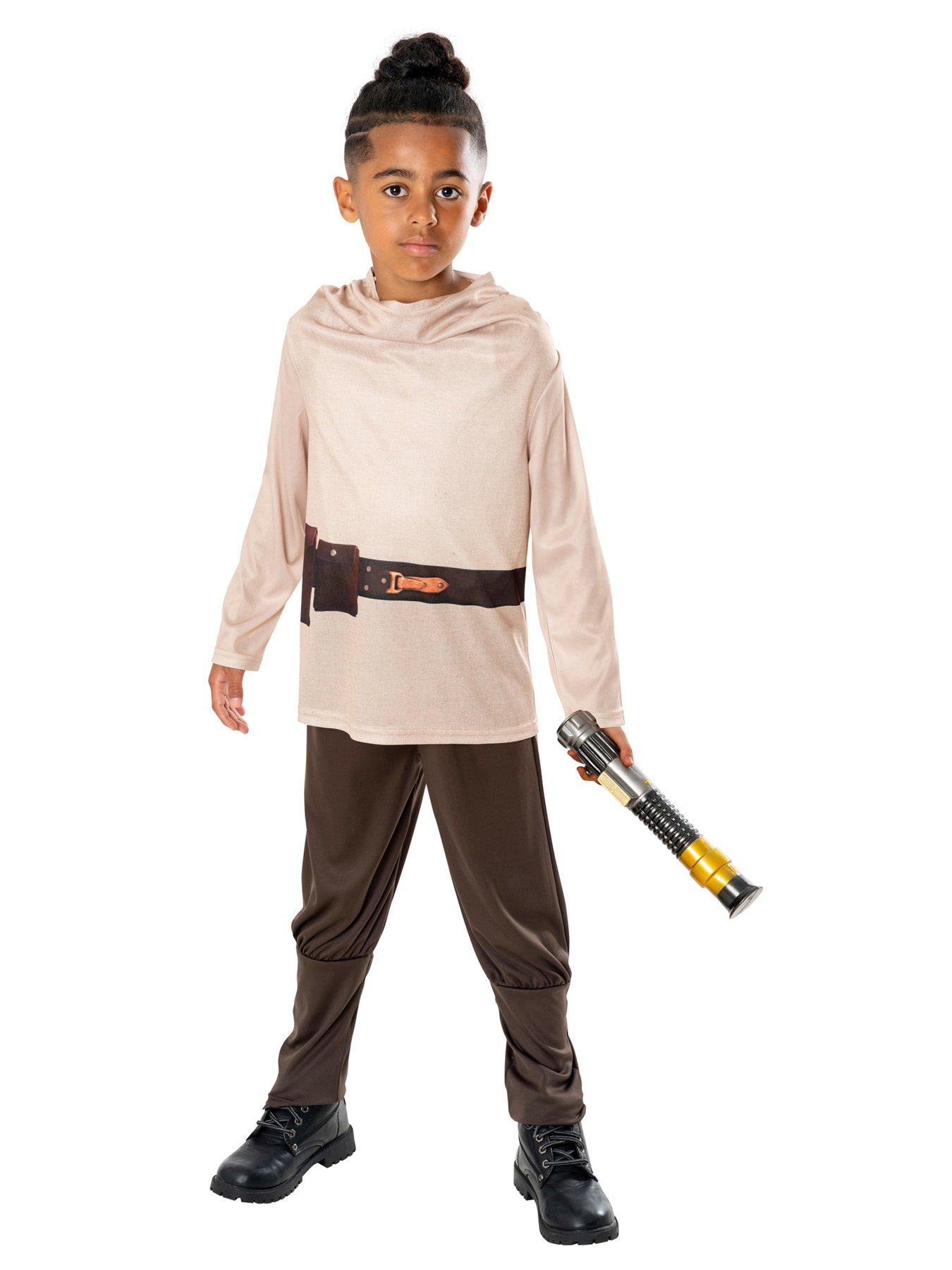 Image 2 of 2 of Star Wars Obi Wan Kenobi Child Costume &amp; Lightsaber