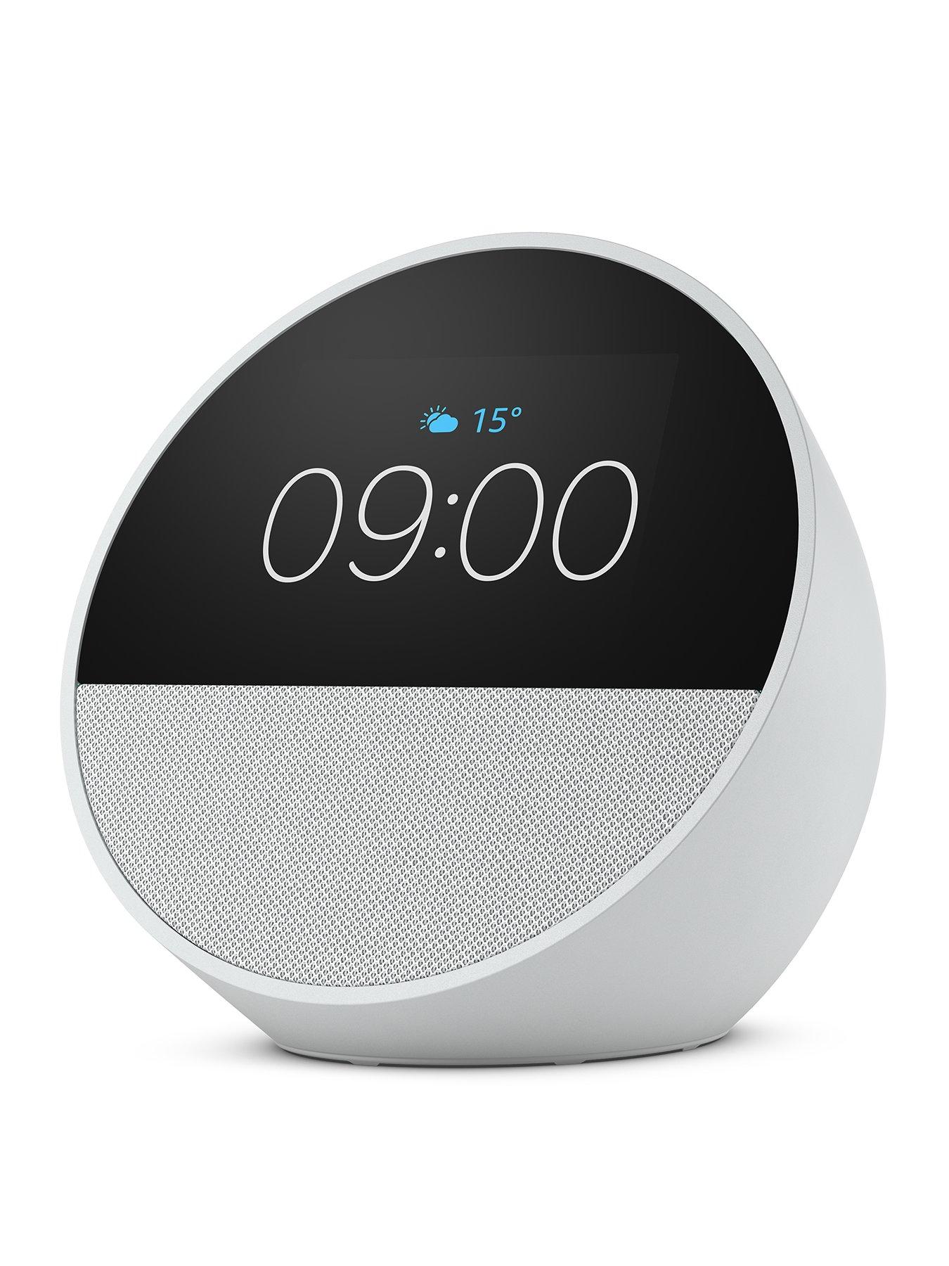 Image of Amazon Amazon Echo Spot Alarm Clock with Alexa - White
