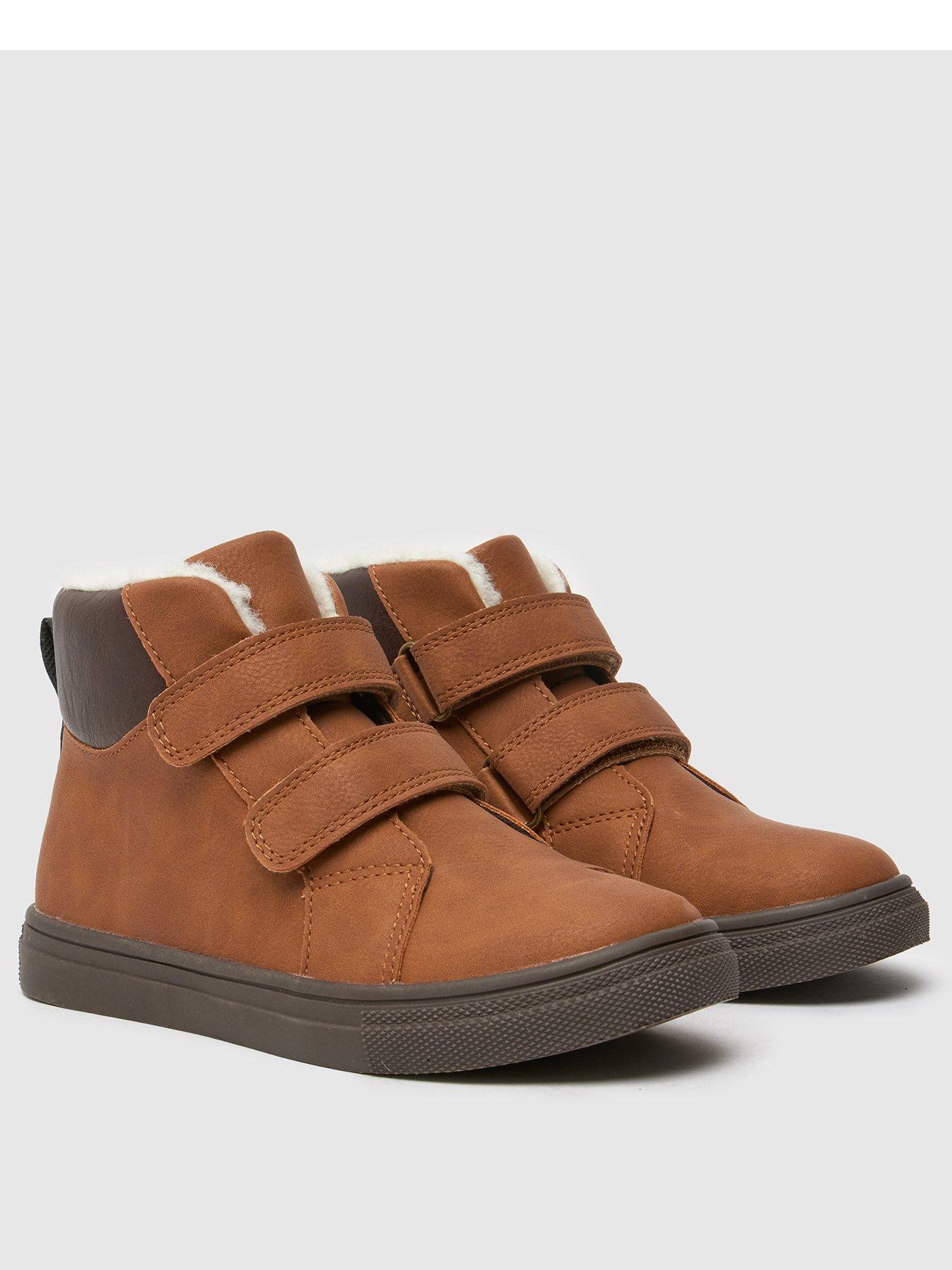 schuh-cooper-fur-line-velcro-boot-juniorstillFront