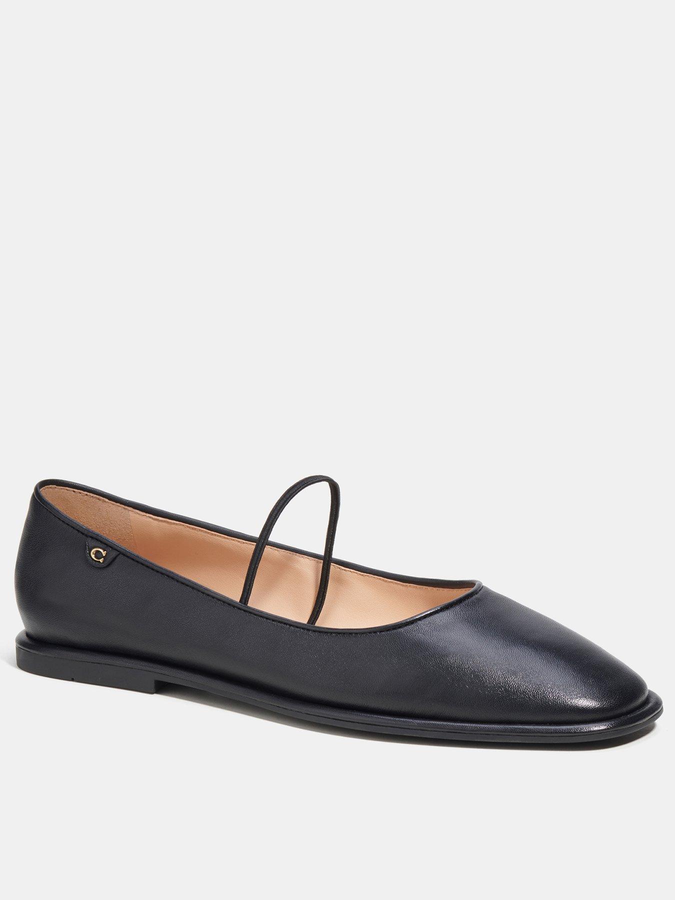 undefined Emilia Leather Mary Jane - Black