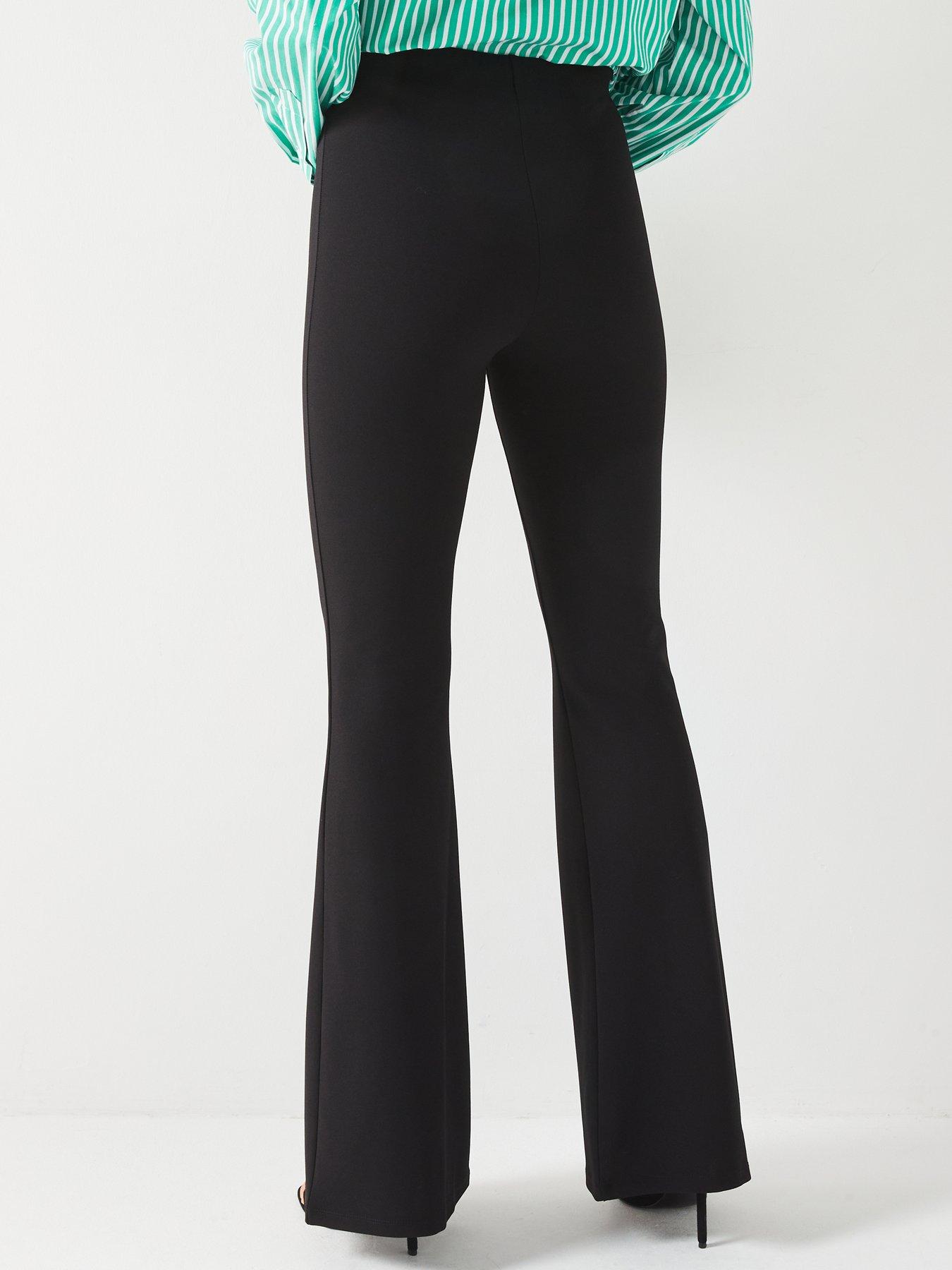 v-by-very-flare-high-waisted-trousers-blackstillFront