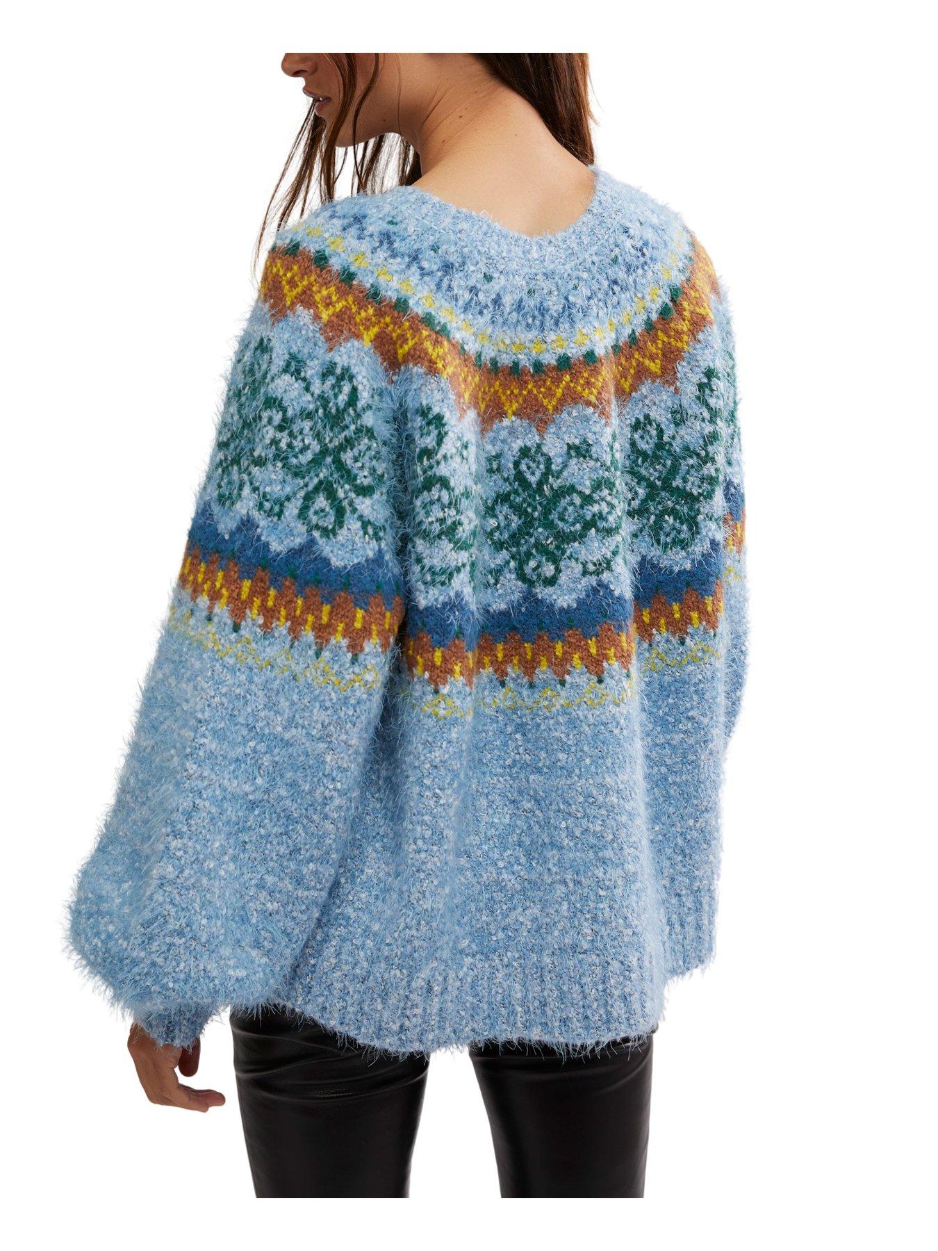 free-people-festive-frost-sweater-blueoutfit