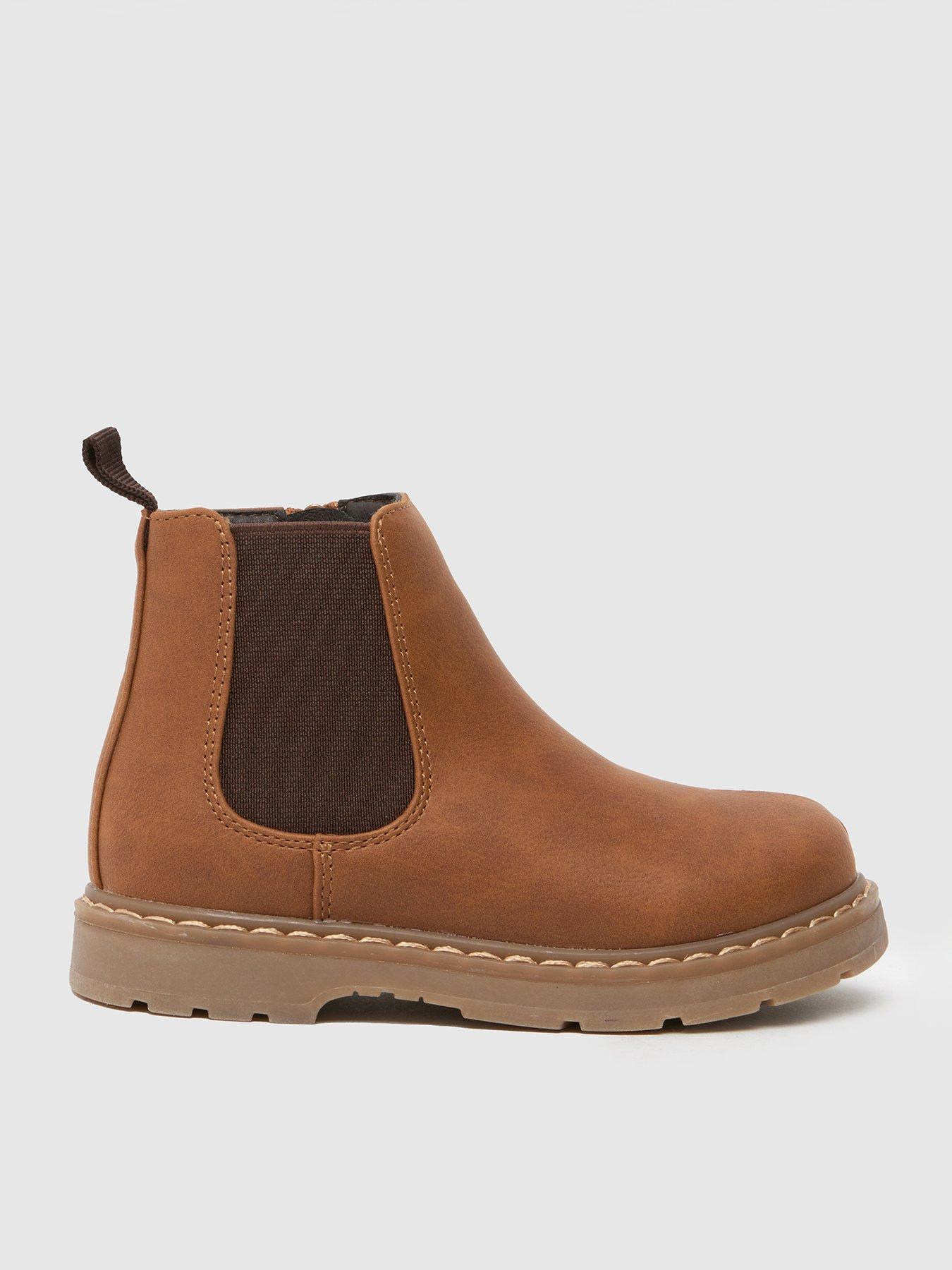 Image 1 of 4 of Schuh Coolest Toddler Chelsea Boots - Brown