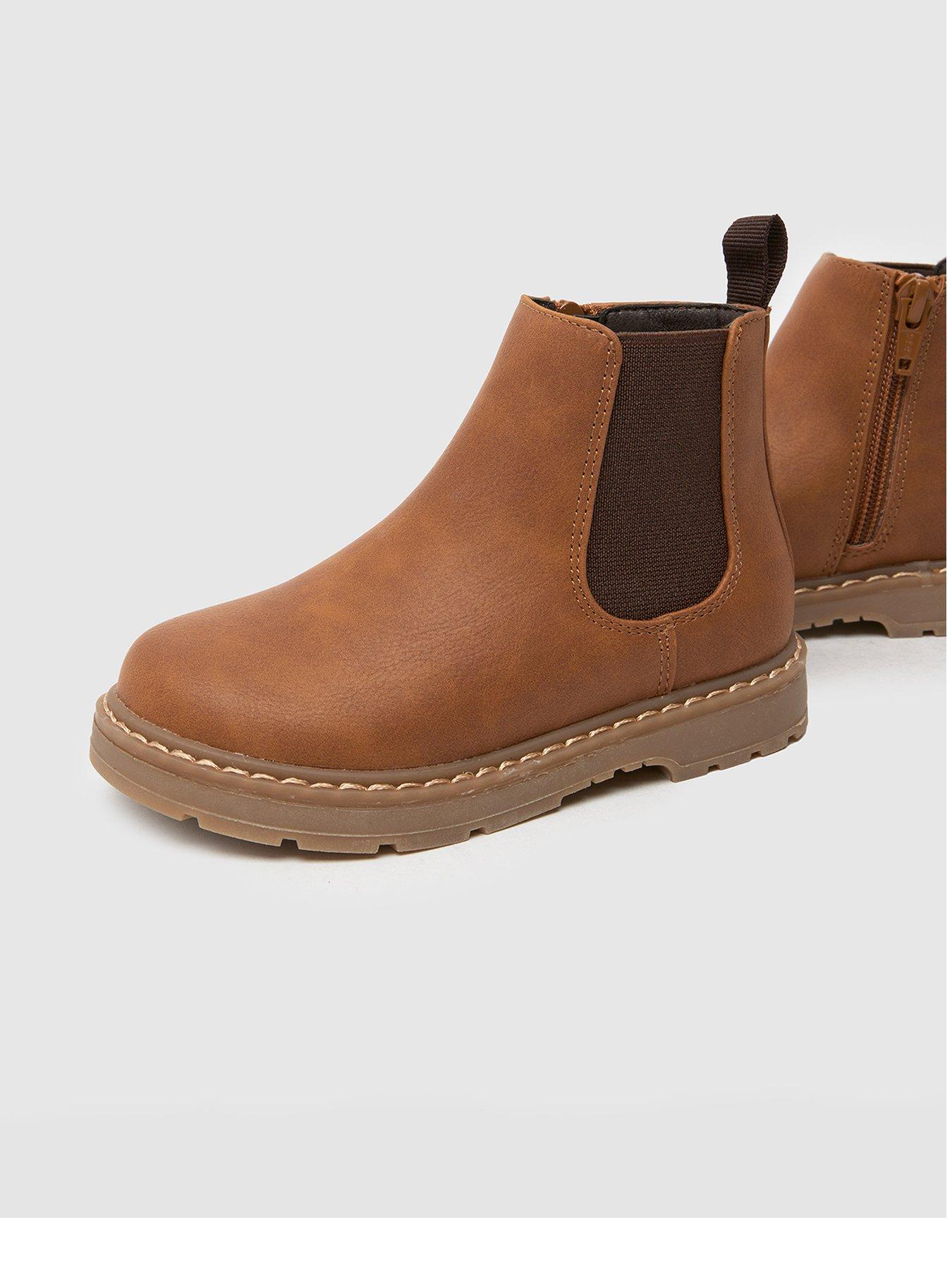 Image 3 of 4 of Schuh Coolest Toddler Chelsea Boots - Brown