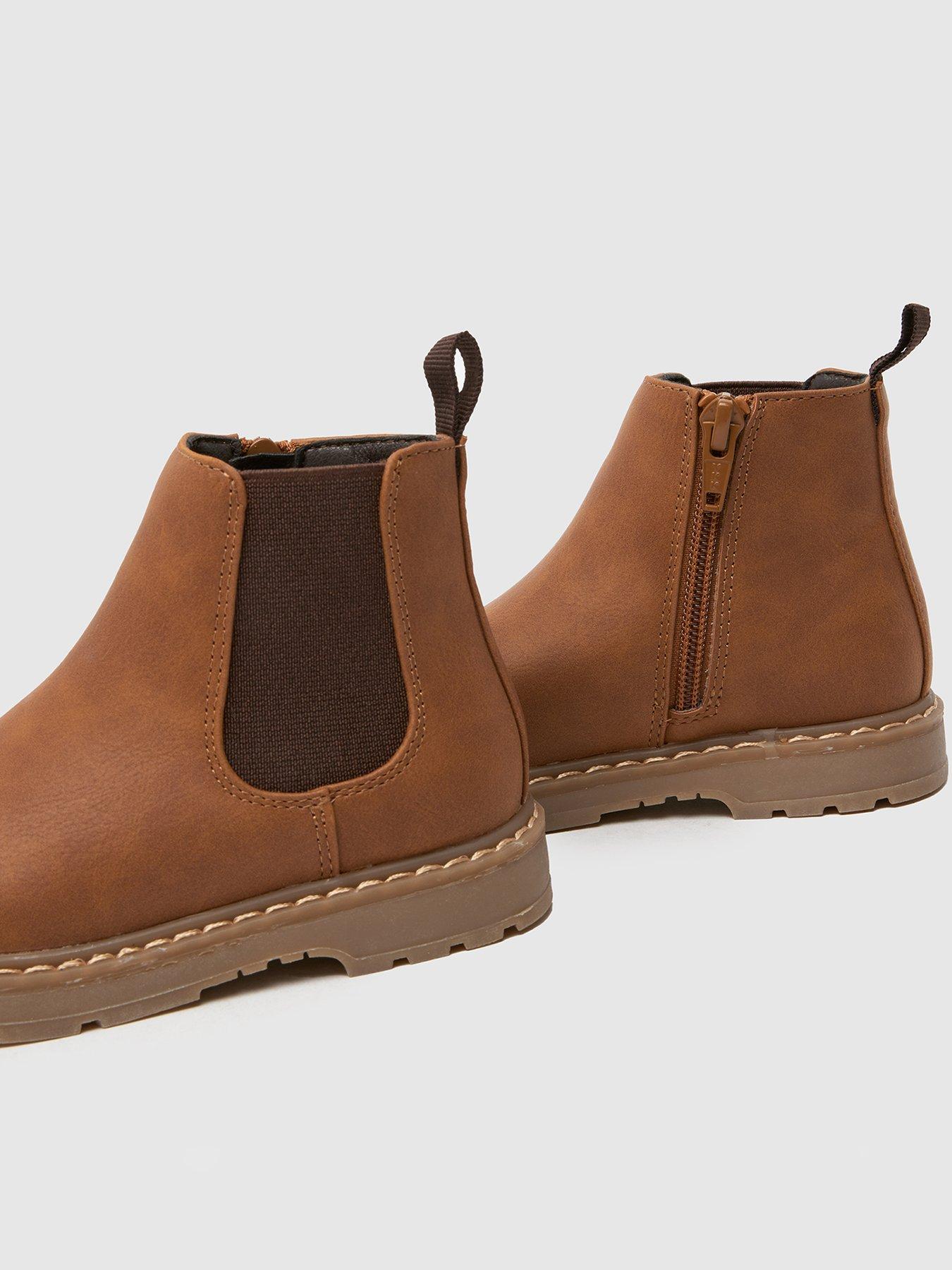 Image 4 of 4 of Schuh Coolest Toddler Chelsea Boots - Brown
